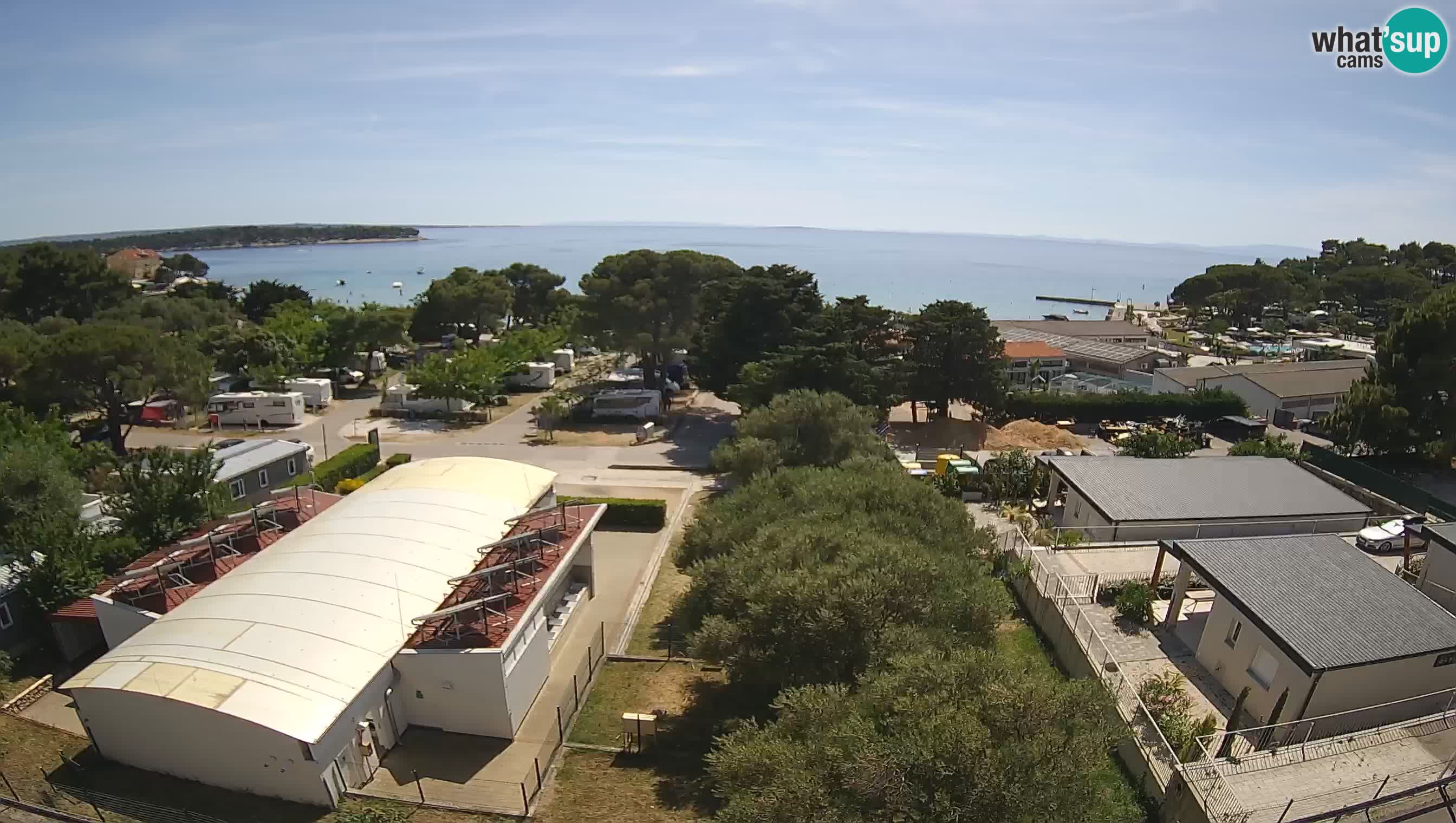 Banjol Webcam Rab island – Deltas Apartments