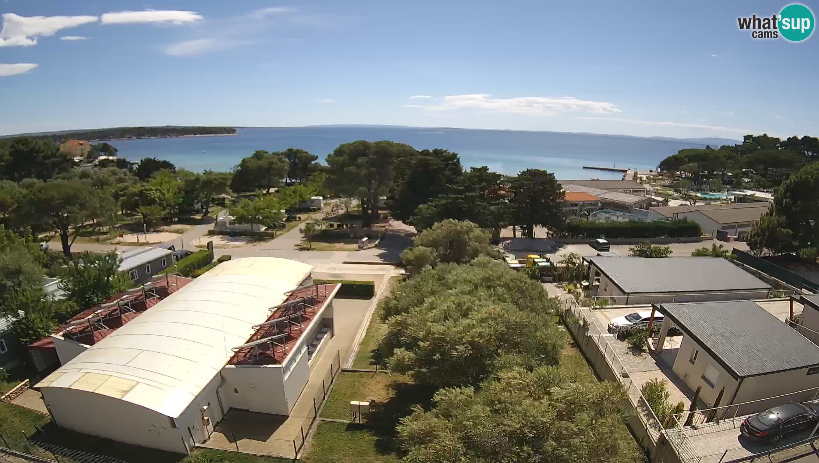Banjol Webcam Rab island – Deltas Apartments