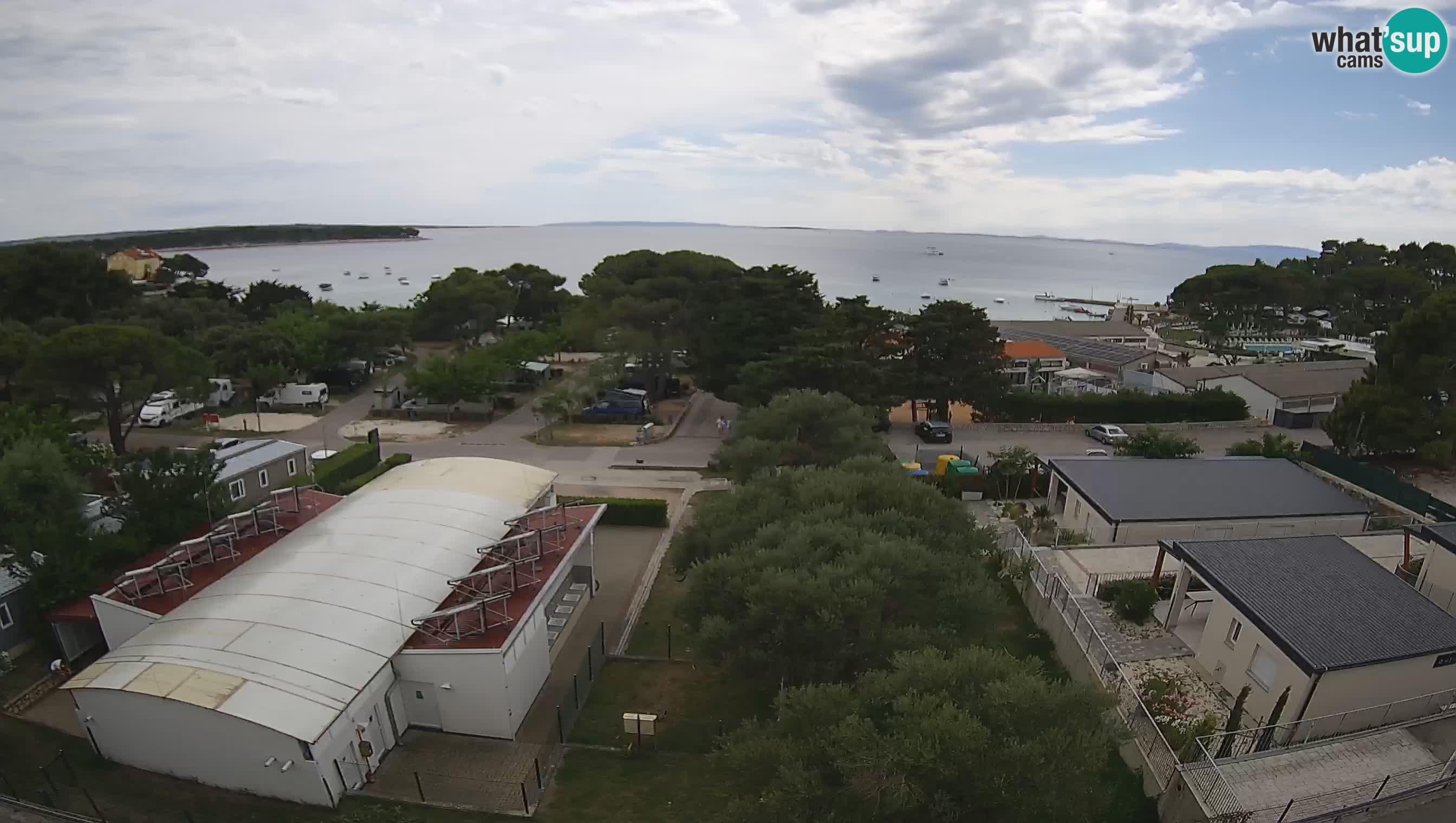Banjol spletna kamera Rab – Deltas Apartmani
