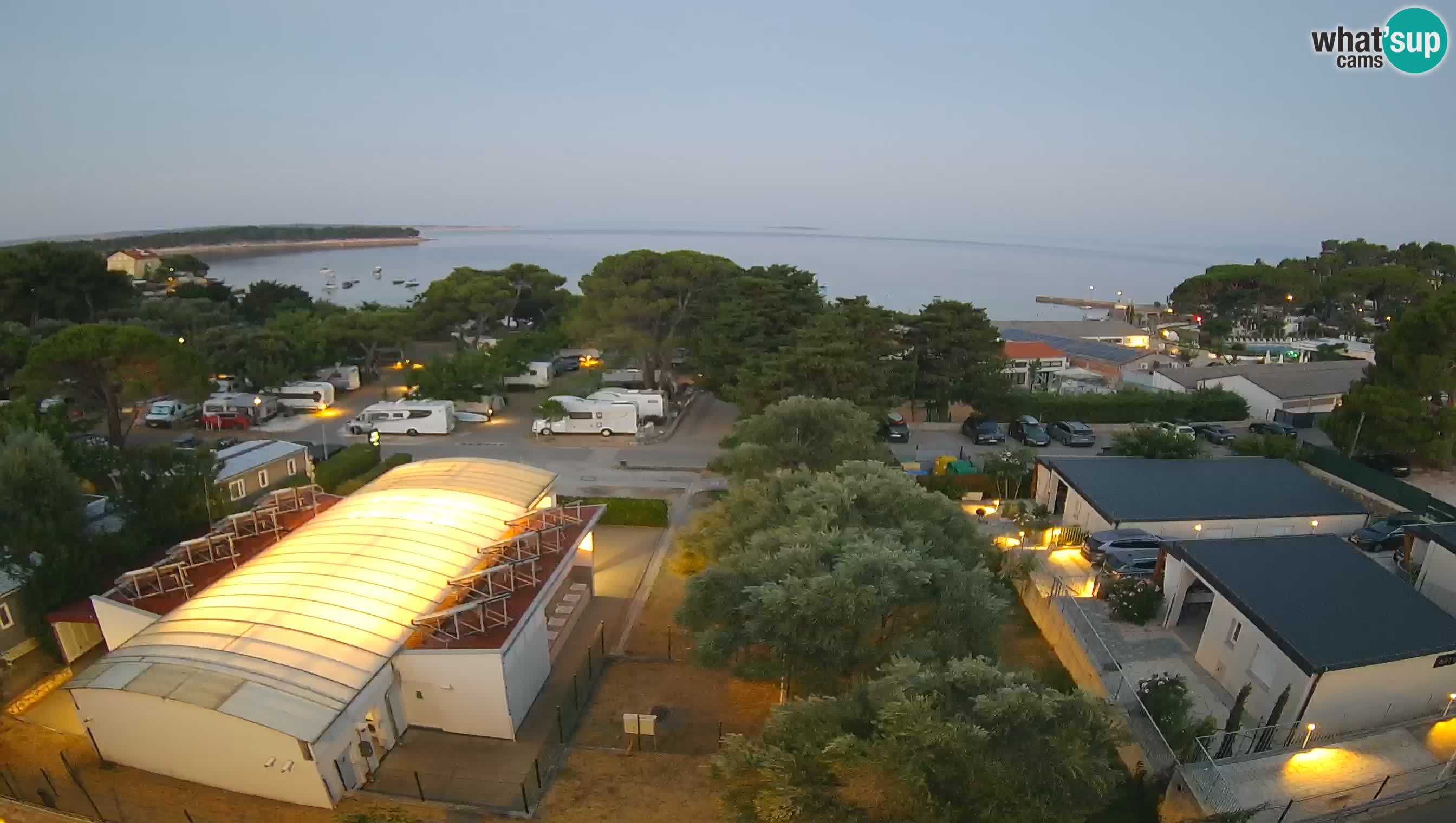 Banjol spletna kamera Rab – Deltas Apartmani