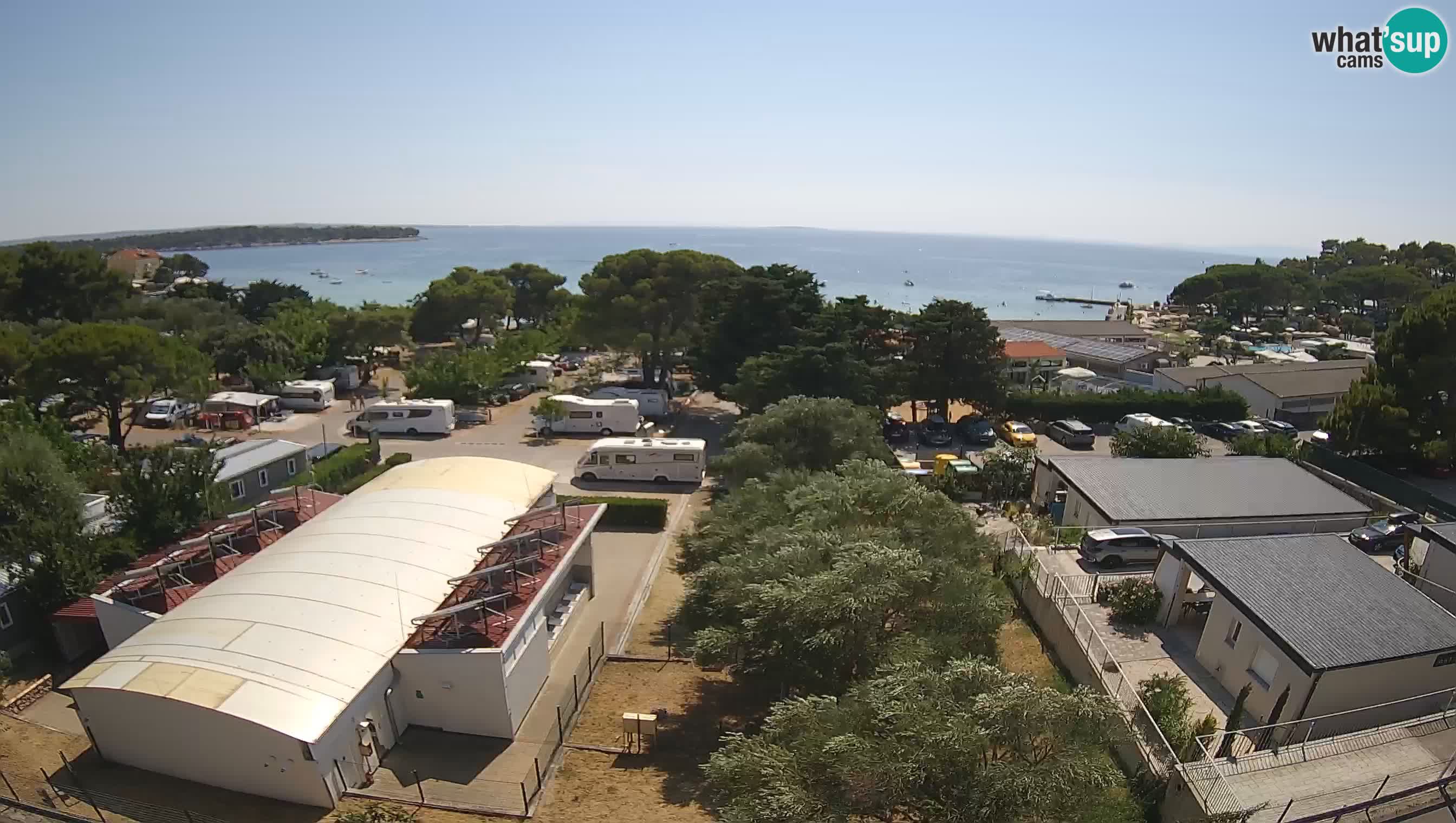 Banjol Webcam Rab island – Deltas Apartments