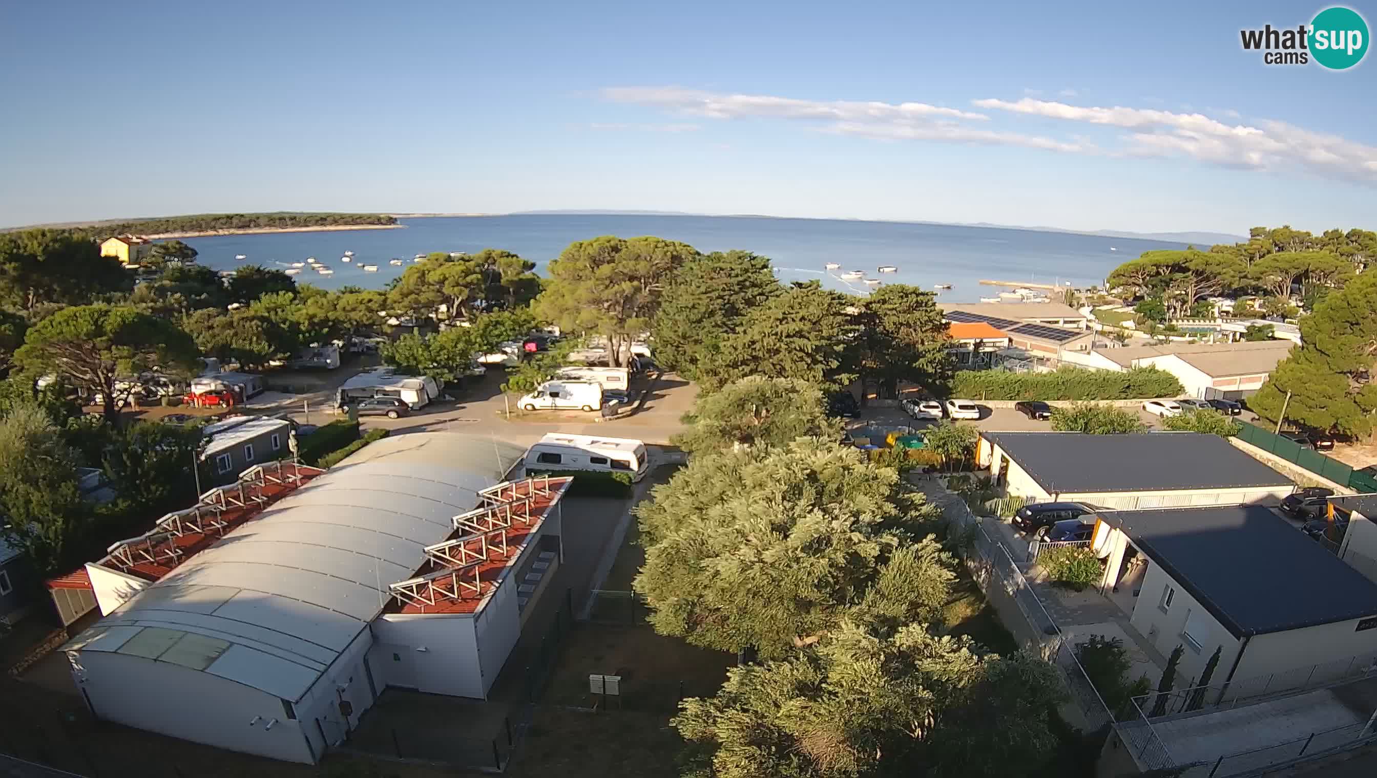 Banjol Webcam Rab island – Deltas Apartments
