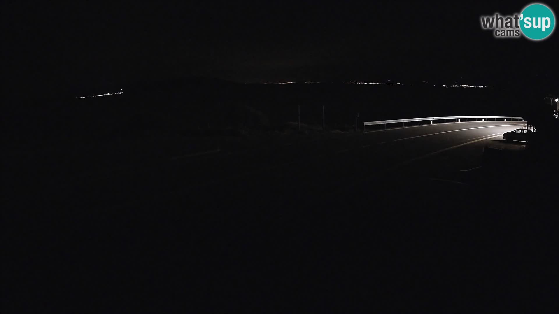 Web kamera Jadranska Magistrala kod SENJa – pogled na KRK