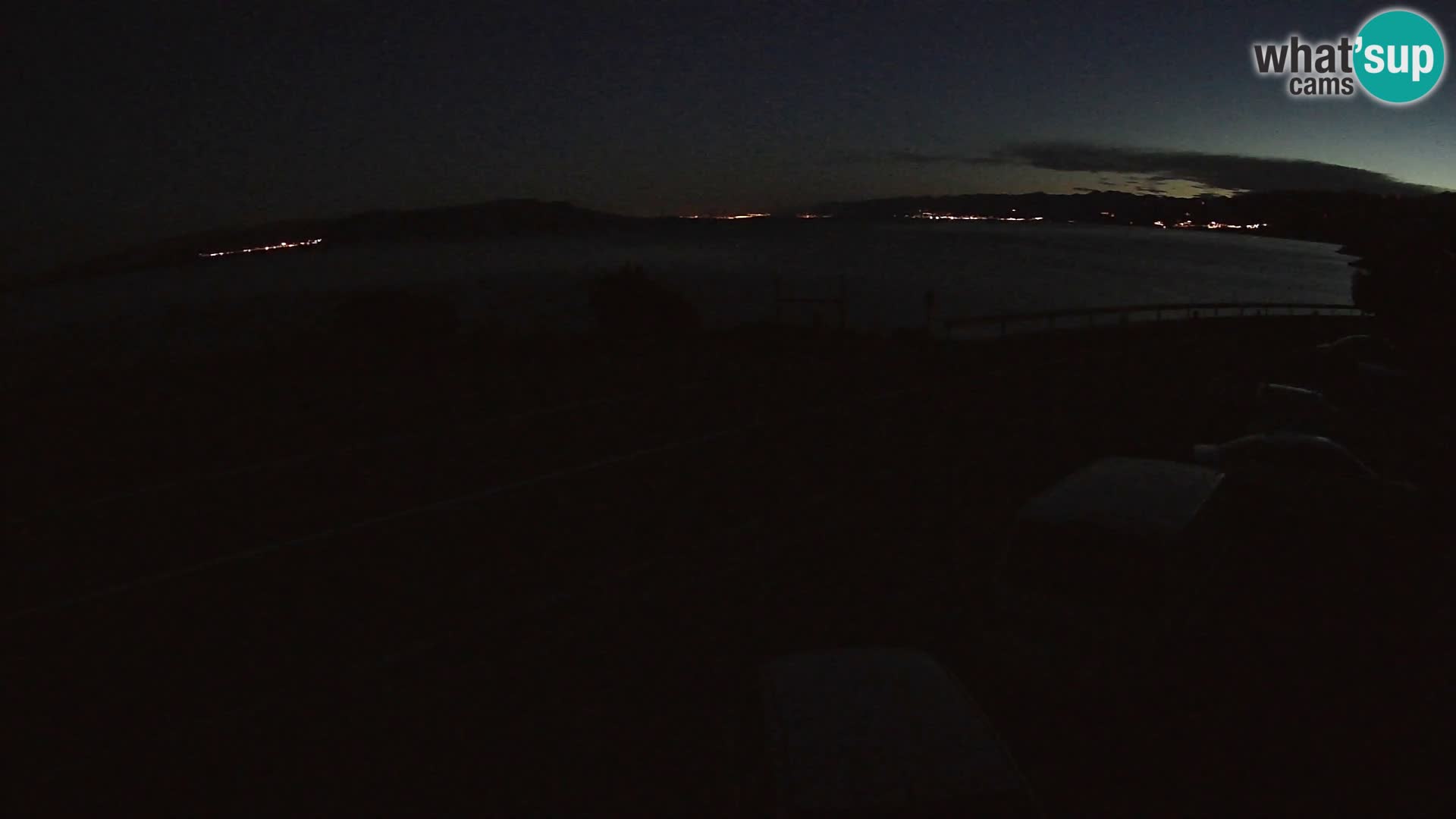 Webcam statale Adriatica D8 vicino SEGNA – Panorama su VEGLIA