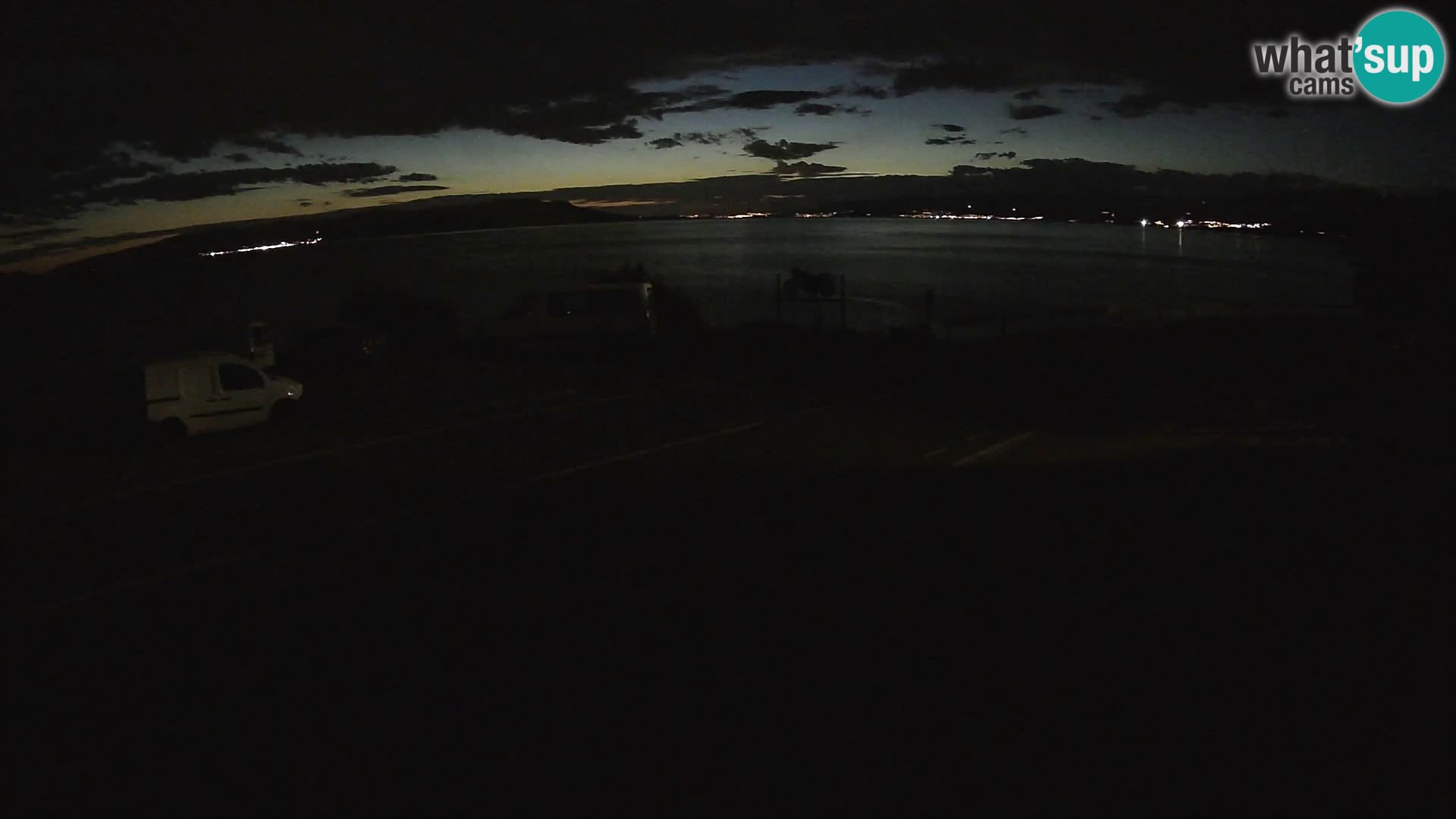 Webcam statale Adriatica D8 vicino SEGNA – Panorama su VEGLIA