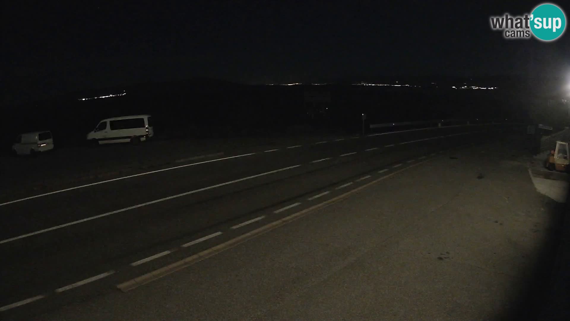 Web kamera Jadranska Magistrala kod SENJa – pogled na KRK