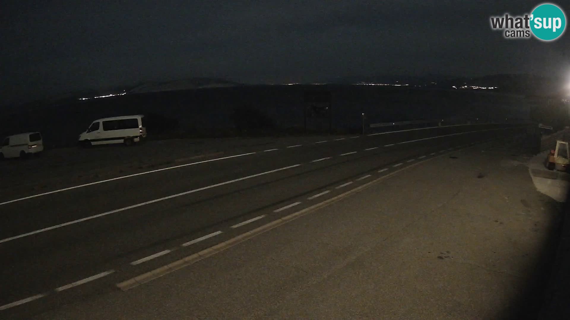Web kamera Jadranska Magistrala kod SENJa – pogled na KRK