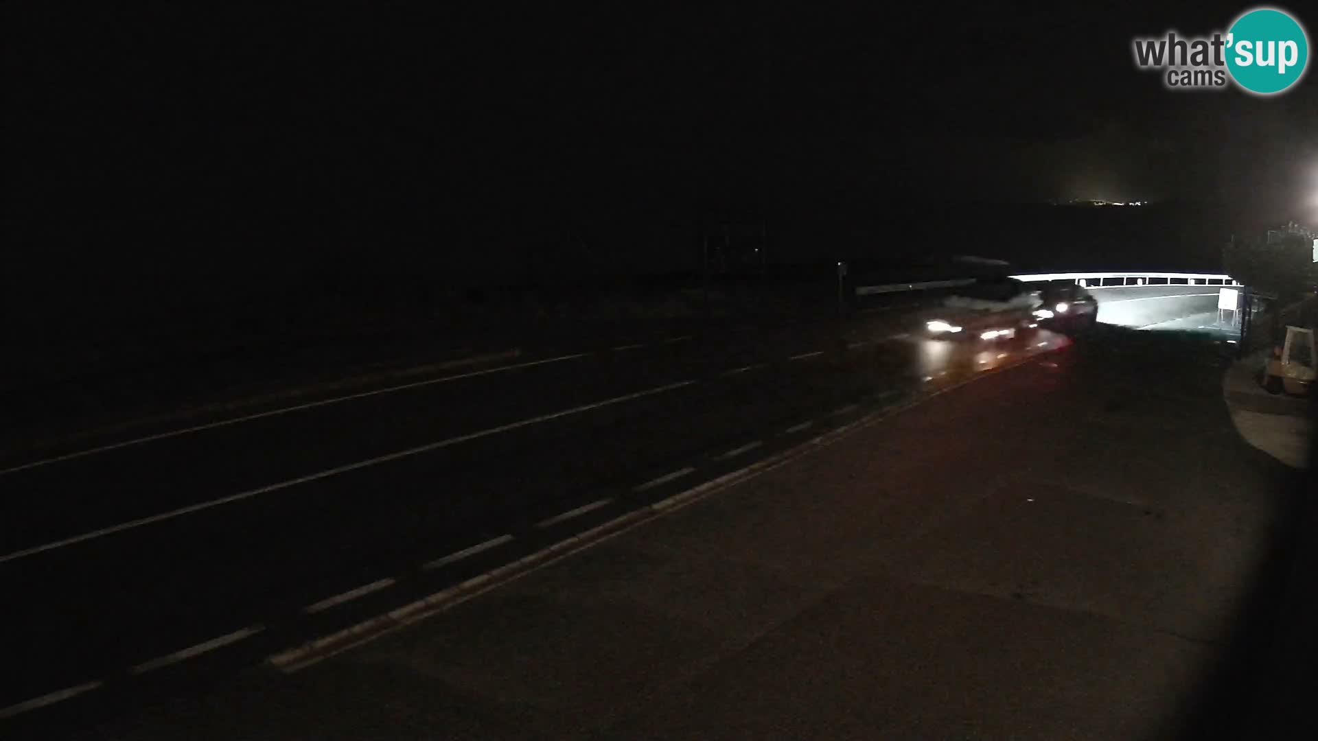 Web kamera Jadranska Magistrala kod SENJa – pogled na KRK