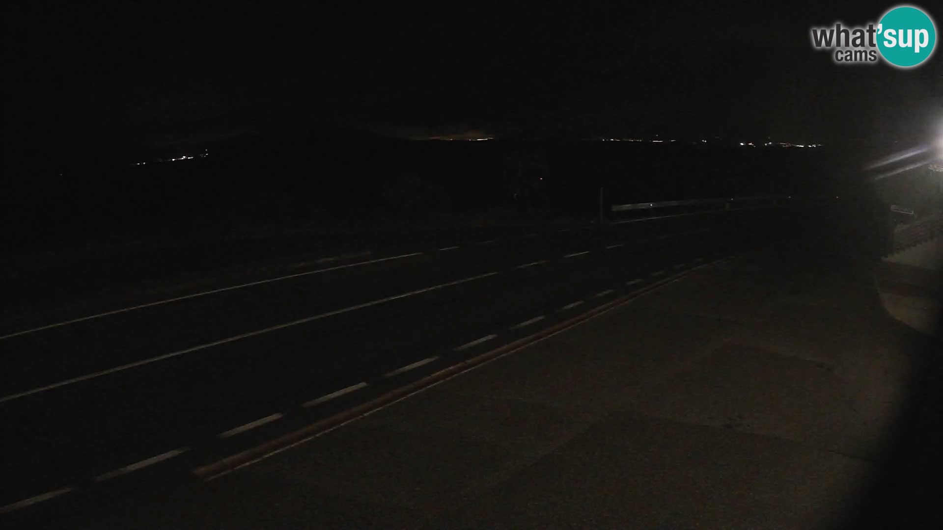 Webcam statale Adriatica D8 vicino SEGNA – Panorama su VEGLIA