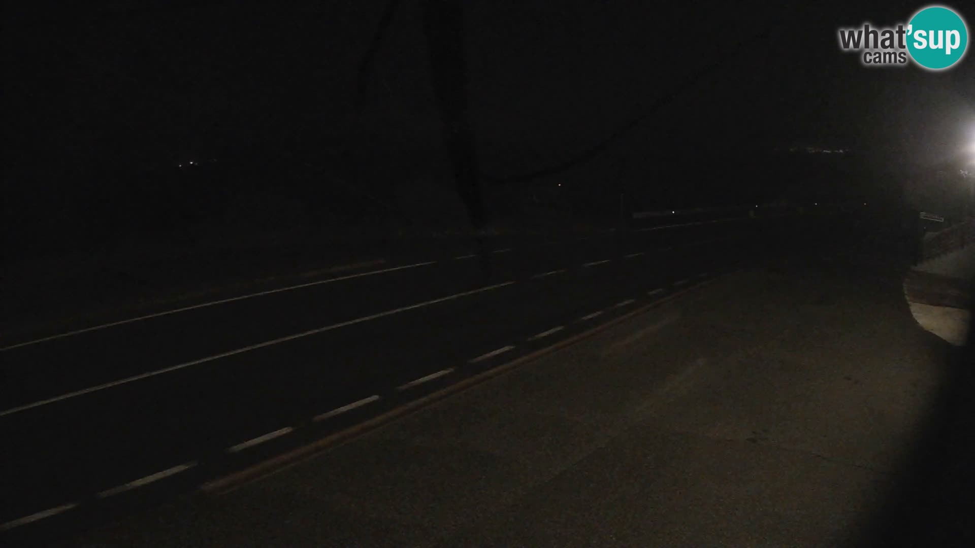 Webcam statale Adriatica D8 vicino SEGNA – Panorama su VEGLIA