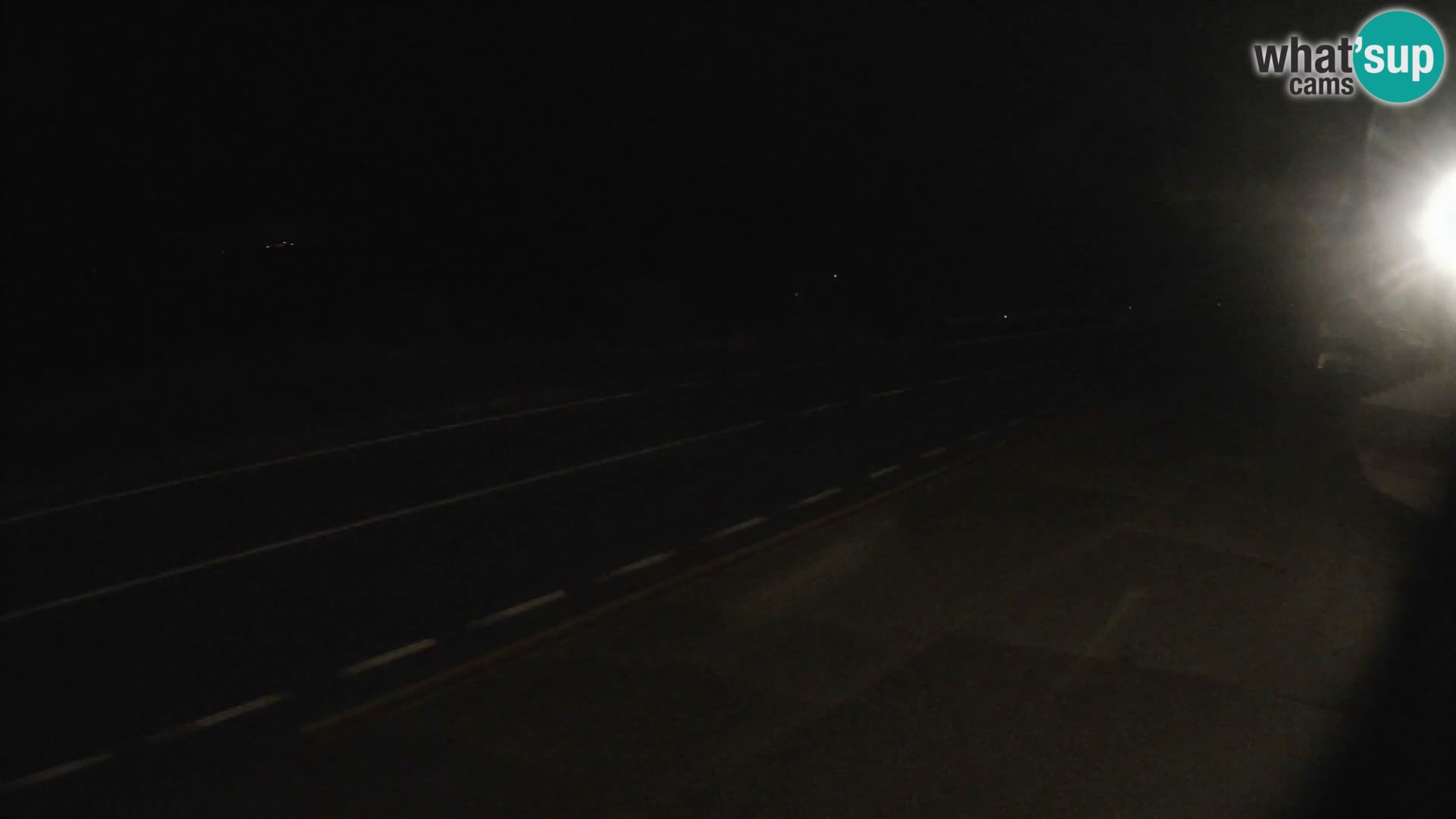 Webcam statale Adriatica D8 vicino SEGNA – Panorama su VEGLIA