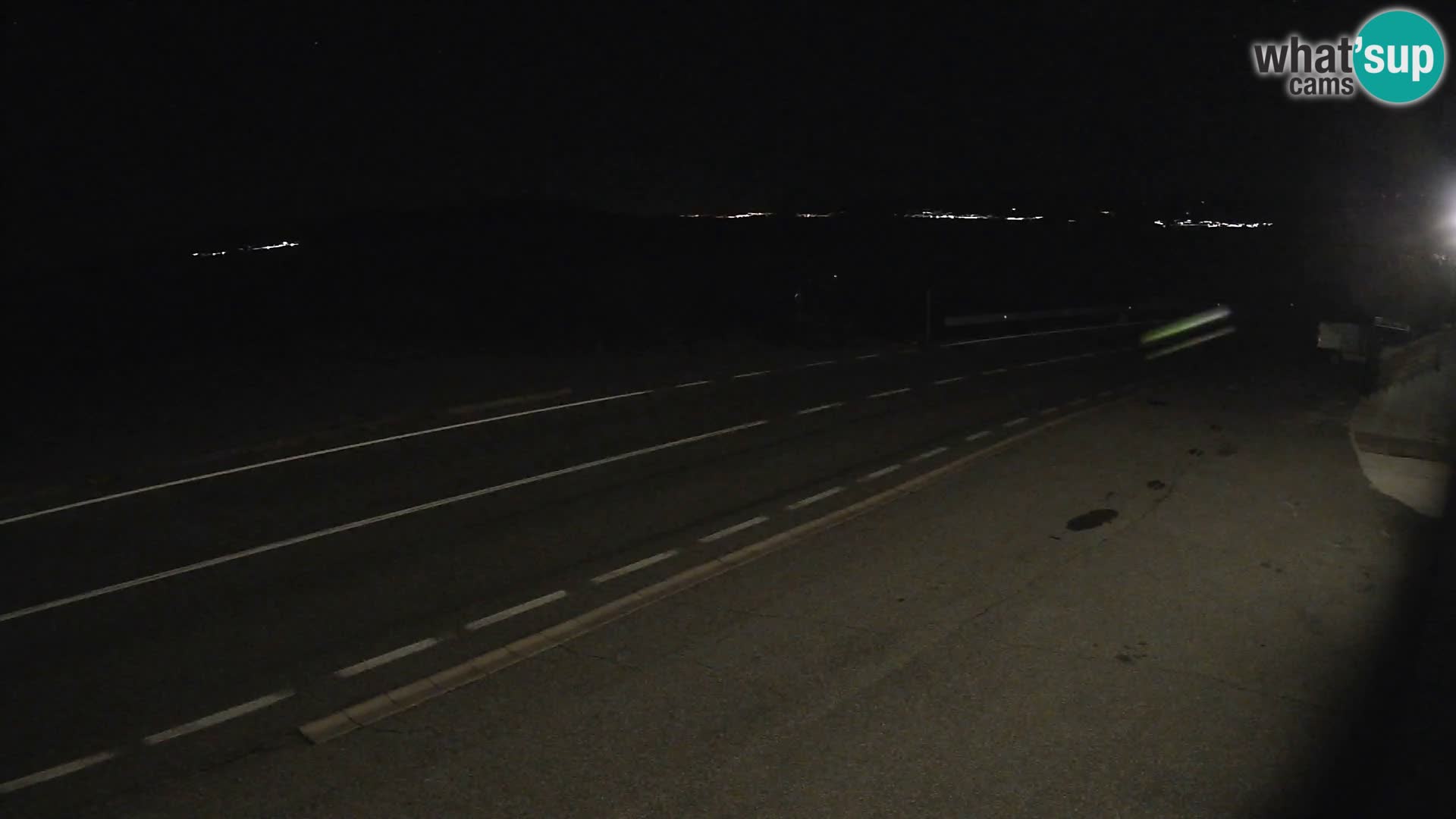 Web kamera Jadranska Magistrala kod SENJa – pogled na KRK