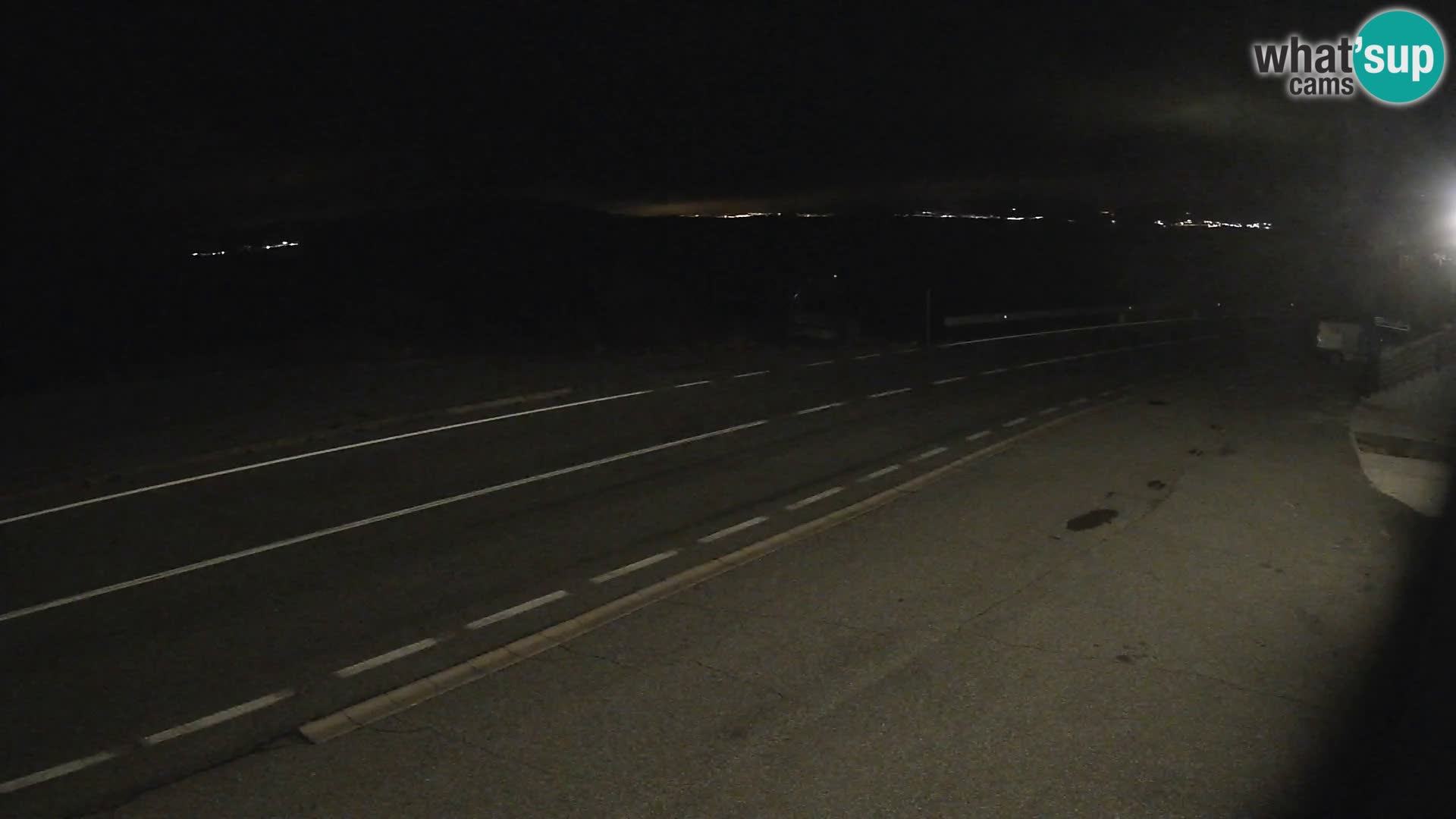 Web kamera Jadranska Magistrala kod SENJa – pogled na KRK