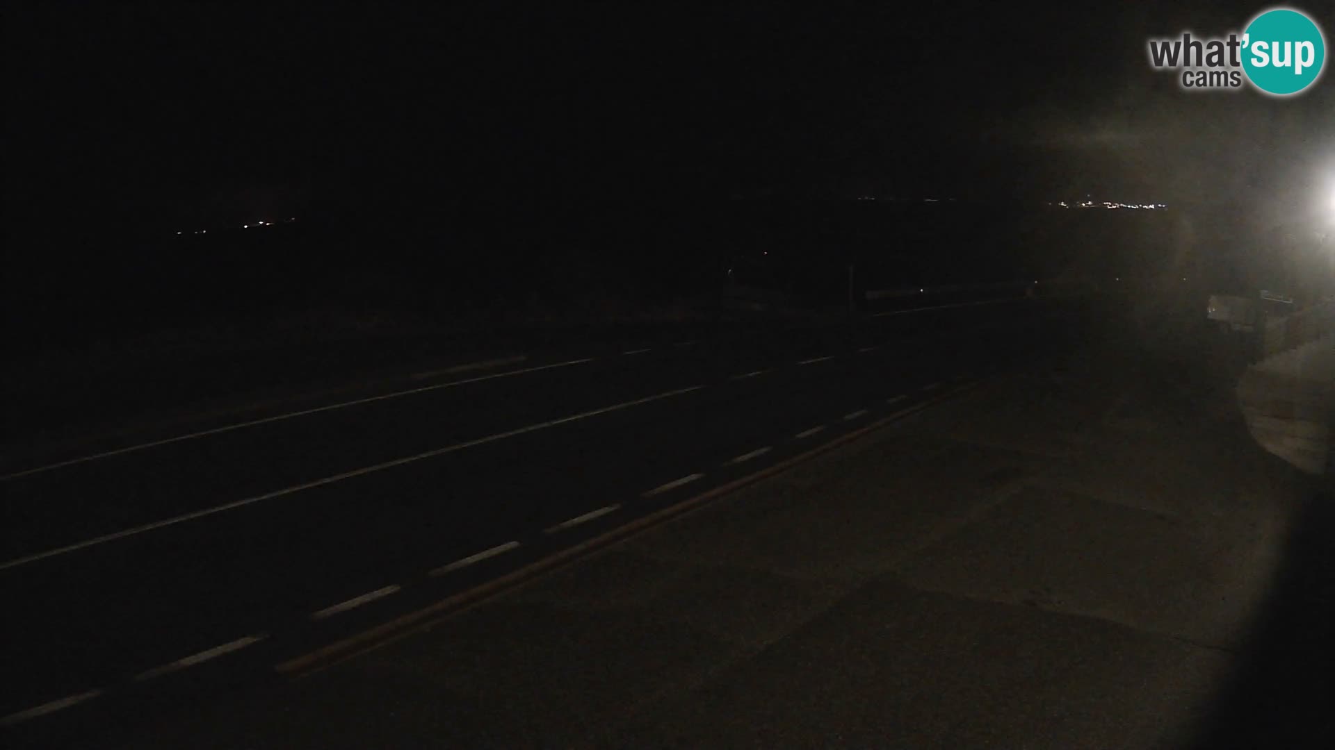 Web kamera Jadranska Magistrala kod SENJa – pogled na KRK