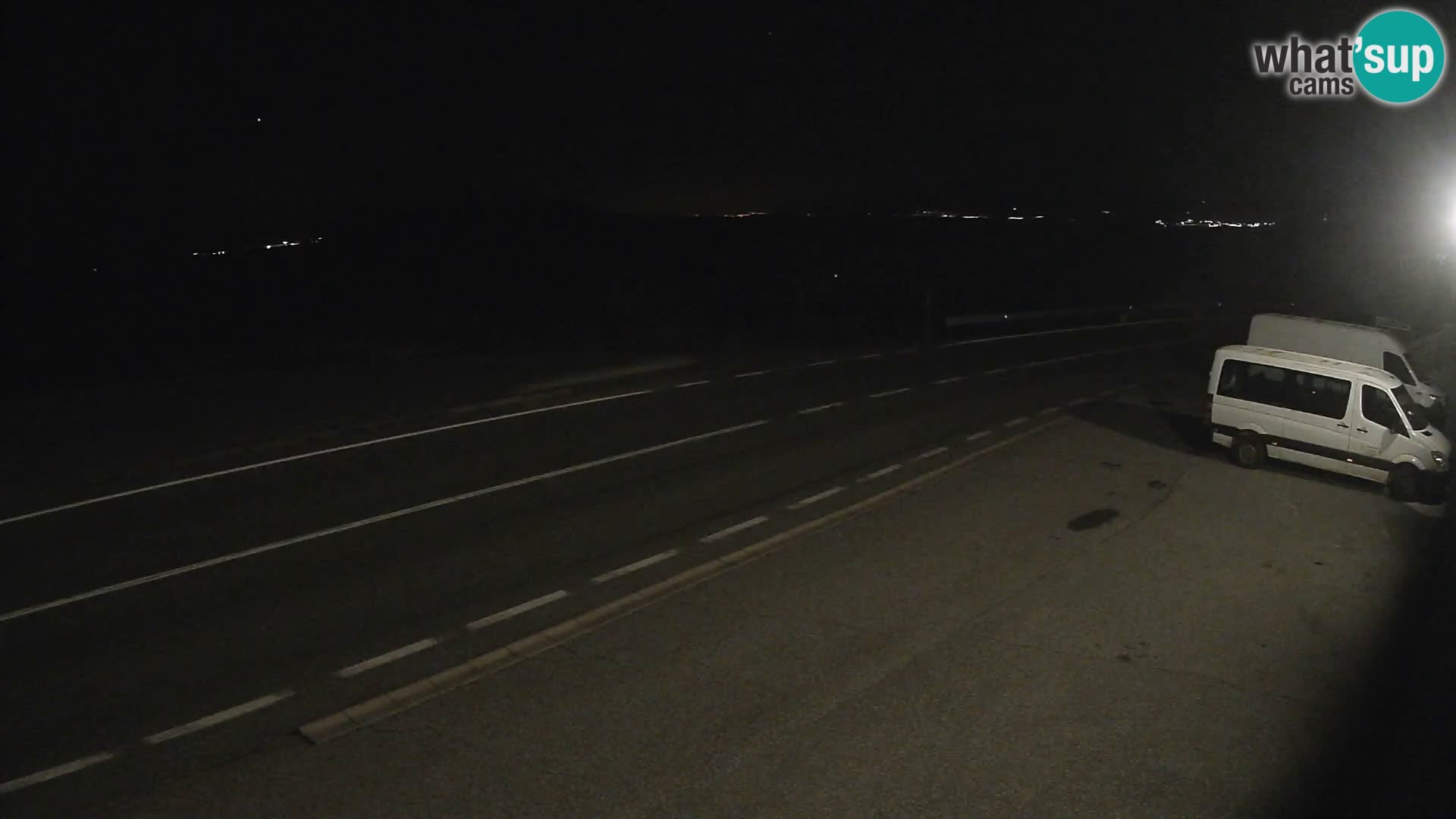 Web kamera Jadranska Magistrala kod SENJa – pogled na KRK