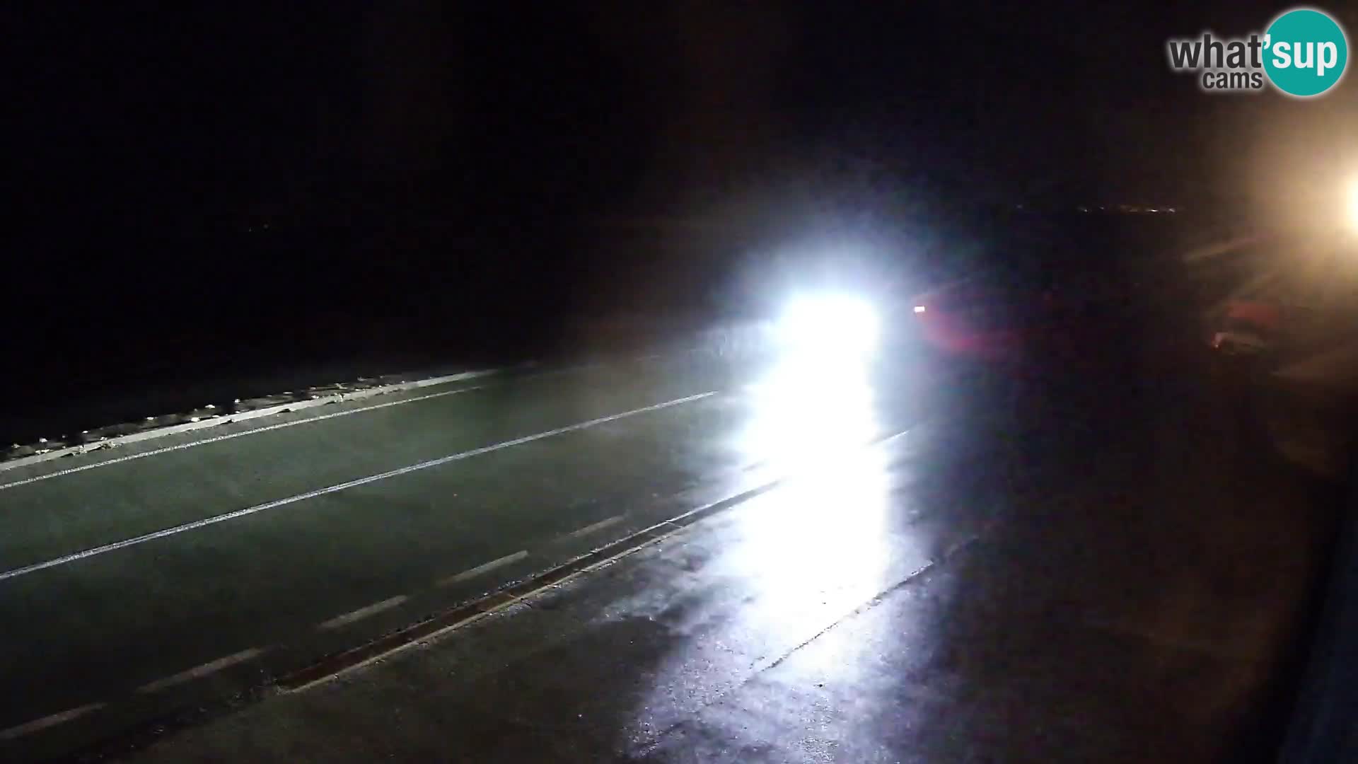 Webcam statale Adriatica D8 vicino SEGNA – Panorama su VEGLIA