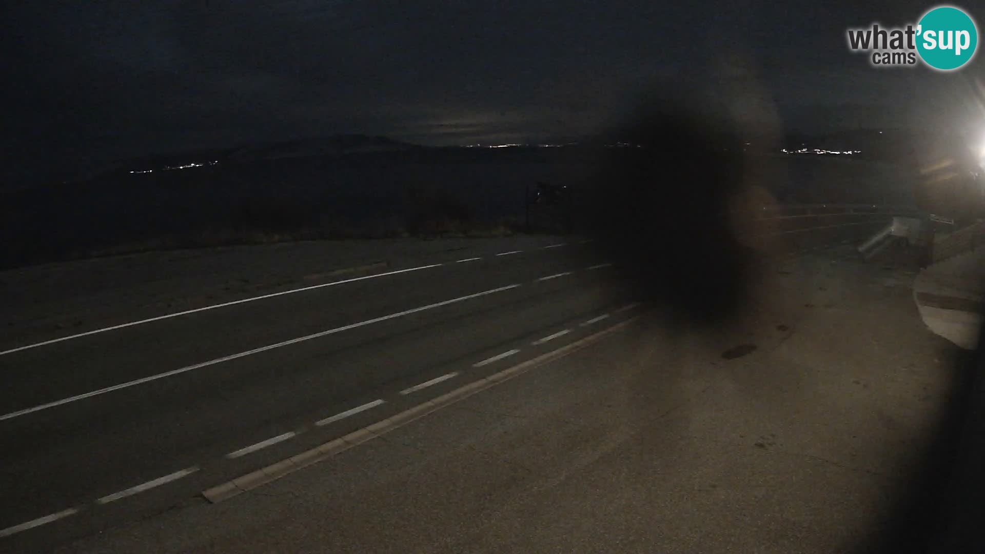 Webcam statale Adriatica D8 vicino SEGNA – Panorama su VEGLIA