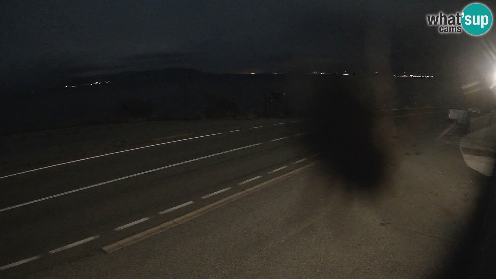 Webcam statale Adriatica D8 vicino SEGNA – Panorama su VEGLIA