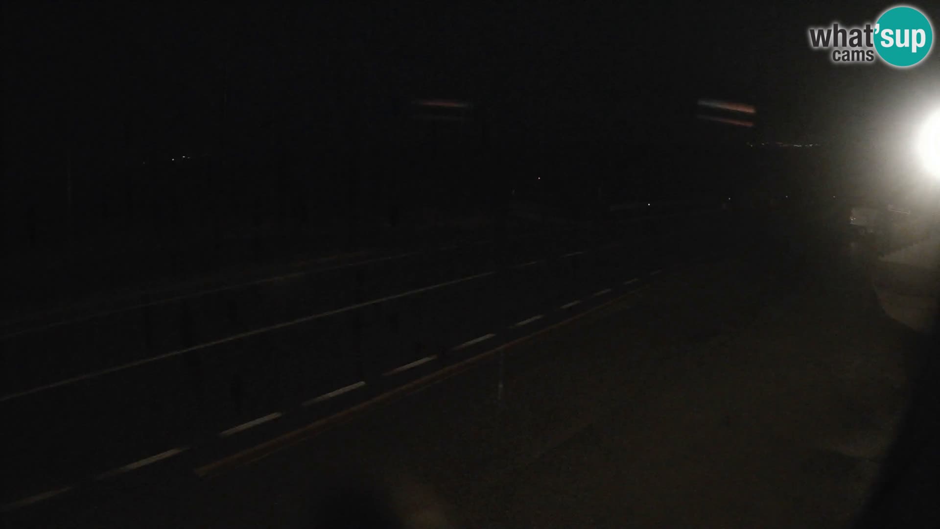 Webcam statale Adriatica D8 vicino SEGNA – Panorama su VEGLIA