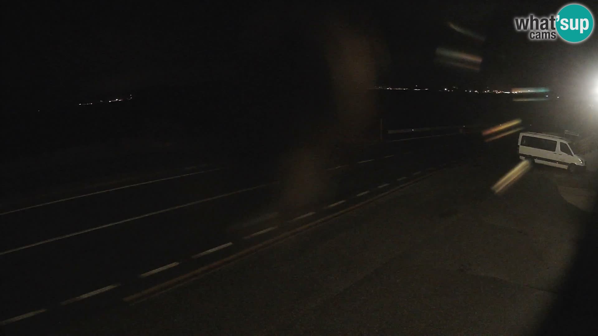 Web kamera Jadranska Magistrala kod SENJa – pogled na KRK