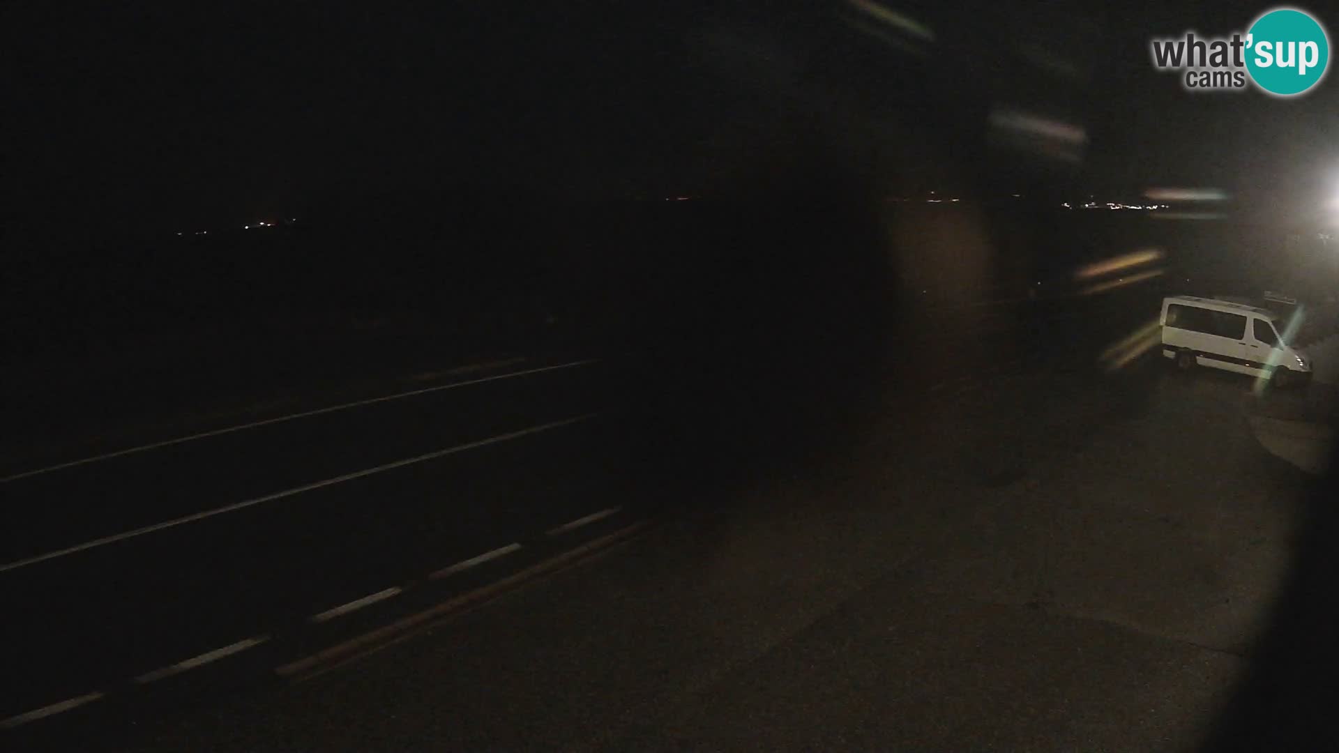 Webcam statale Adriatica D8 vicino SEGNA – Panorama su VEGLIA