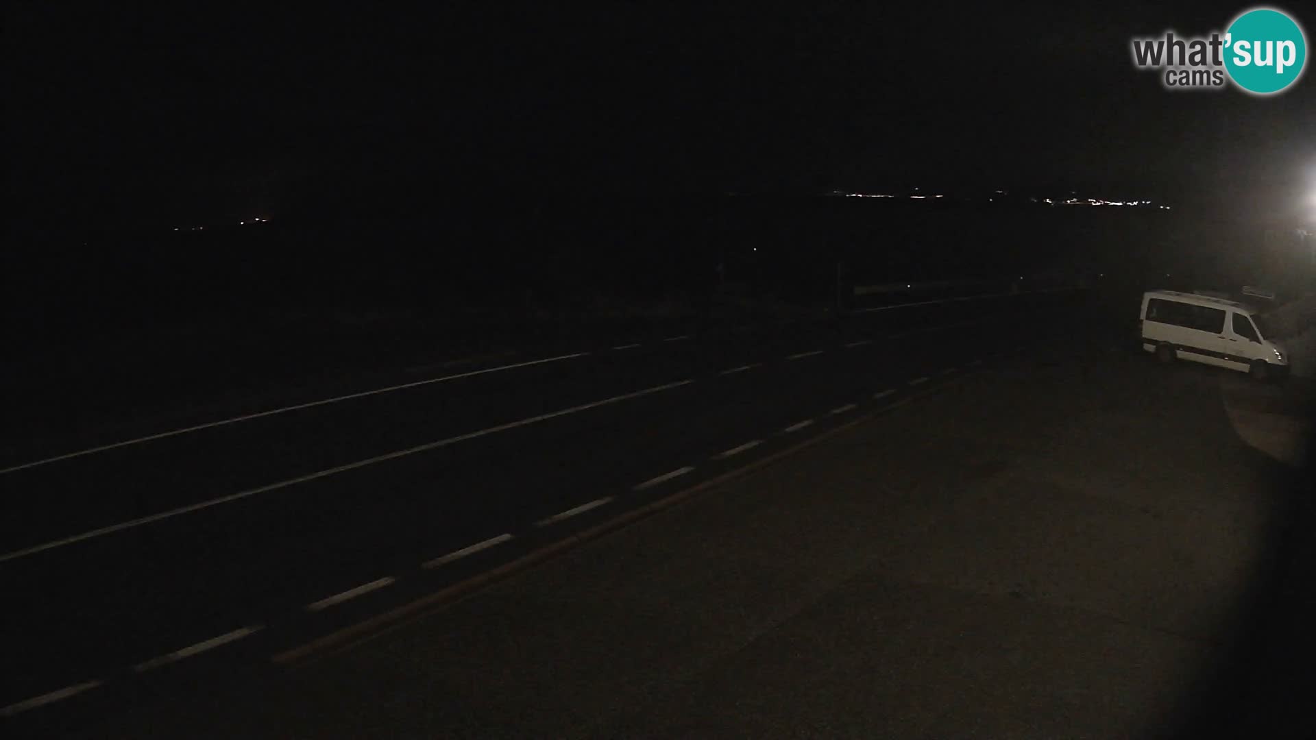 Web kamera Jadranska Magistrala kod SENJa – pogled na KRK