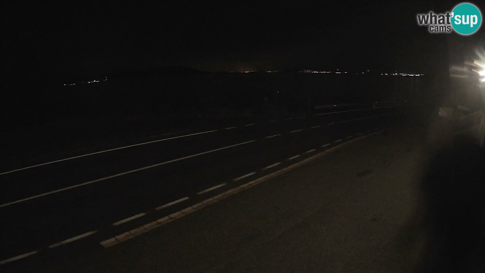 Web kamera Jadranska Magistrala kod SENJa – pogled na KRK