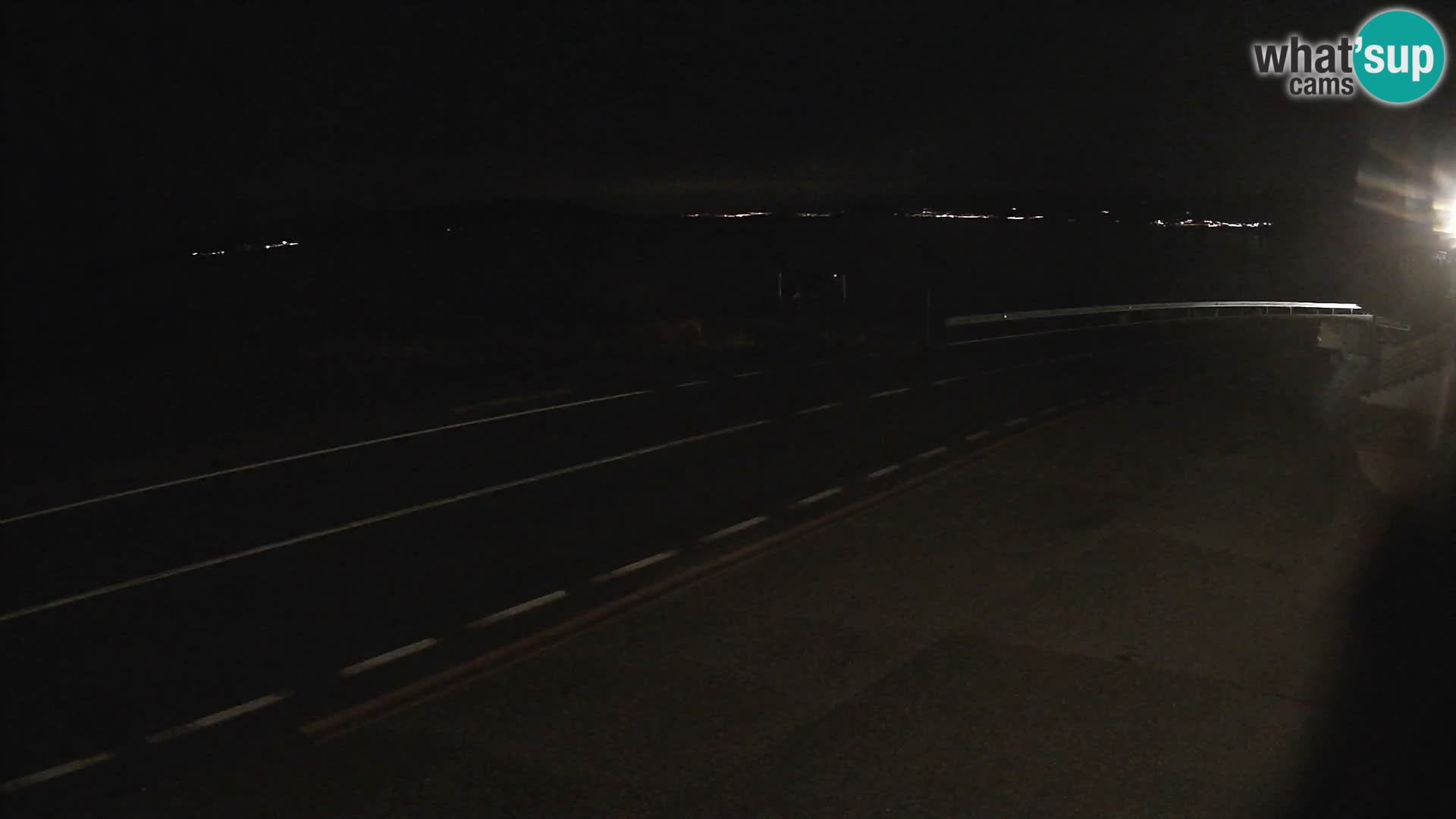 Web kamera Jadranska Magistrala kod SENJa – pogled na KRK