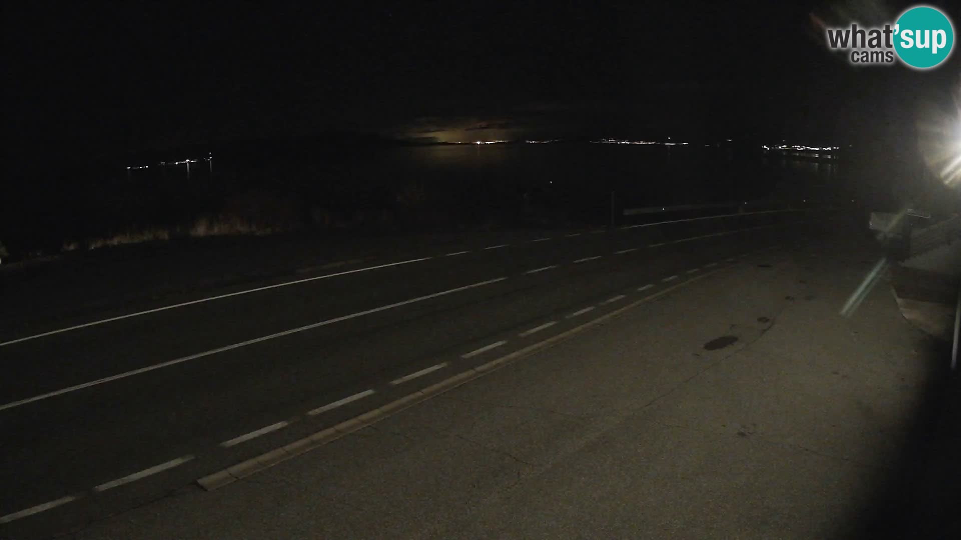 Web kamera Jadranska Magistrala kod SENJa – pogled na KRK