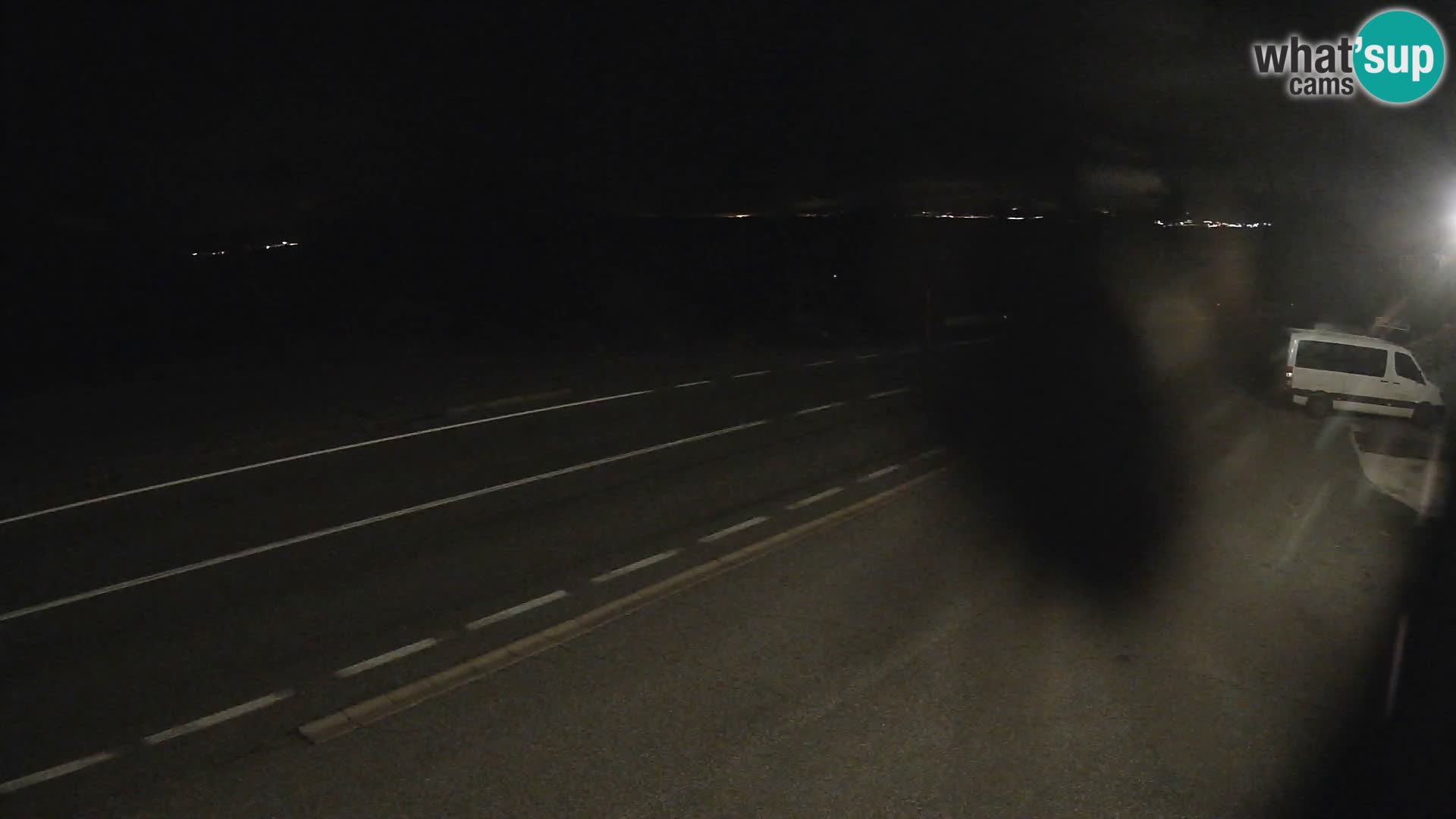 Web kamera Jadranska Magistrala kod SENJa – pogled na KRK