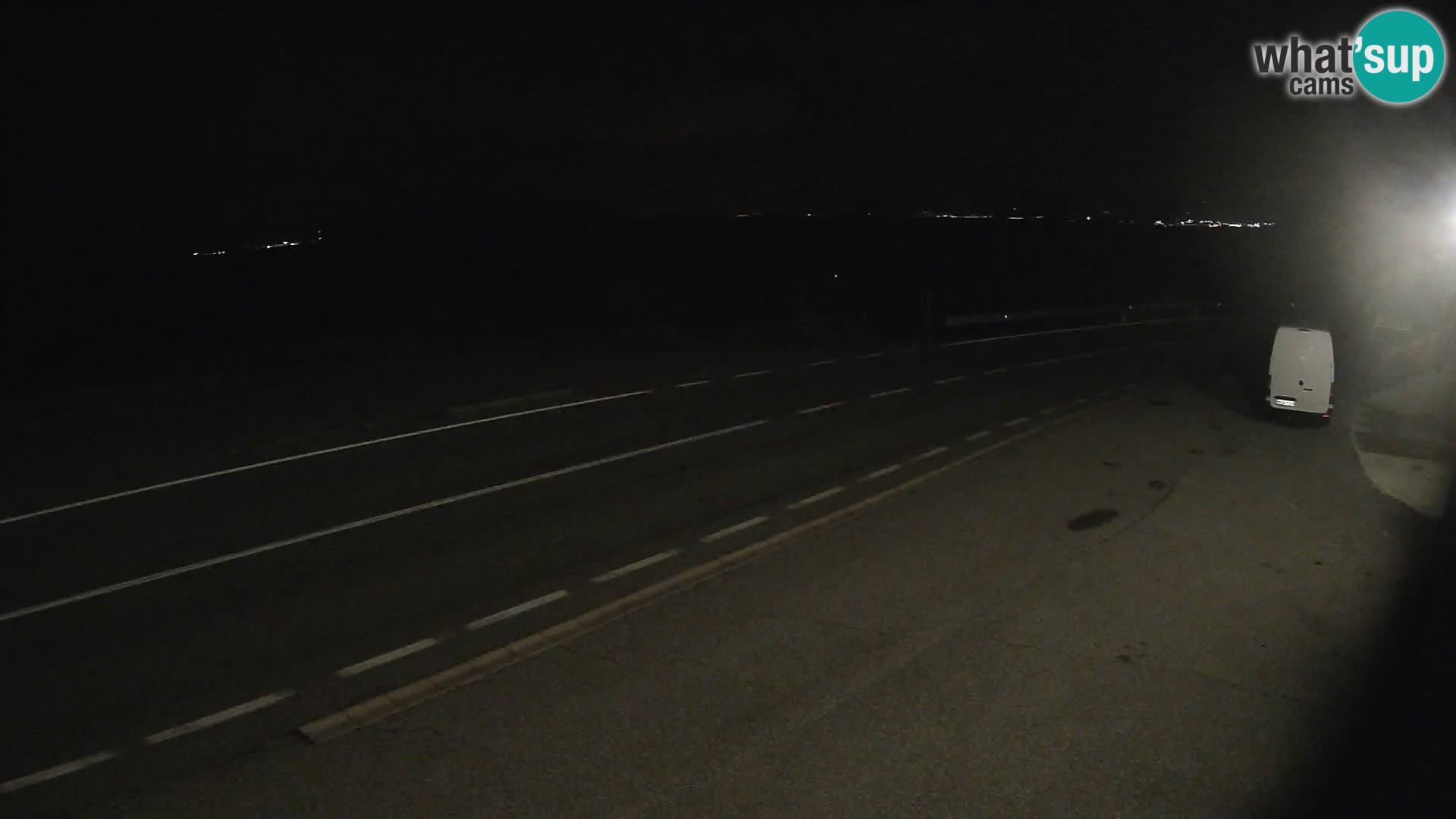 Web kamera Jadranska Magistrala kod SENJa – pogled na KRK