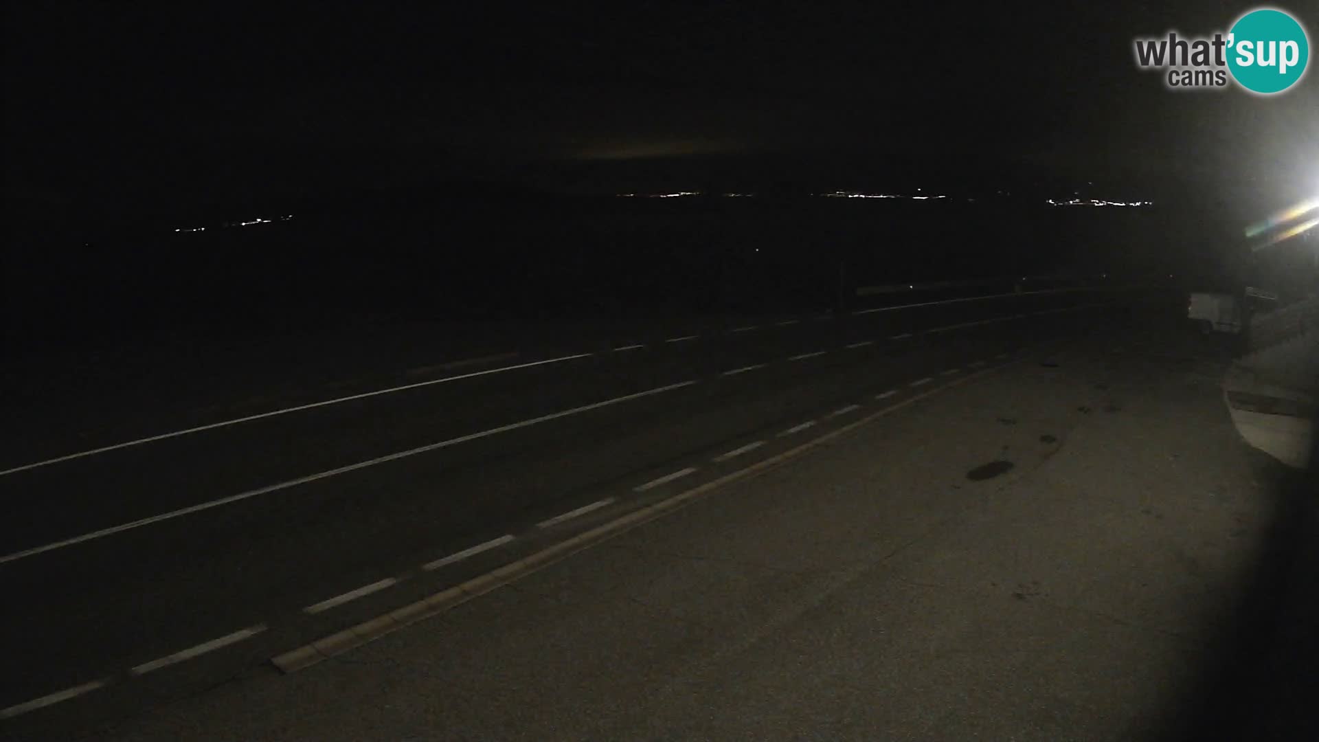 Web kamera Jadranska Magistrala kod SENJa – pogled na KRK