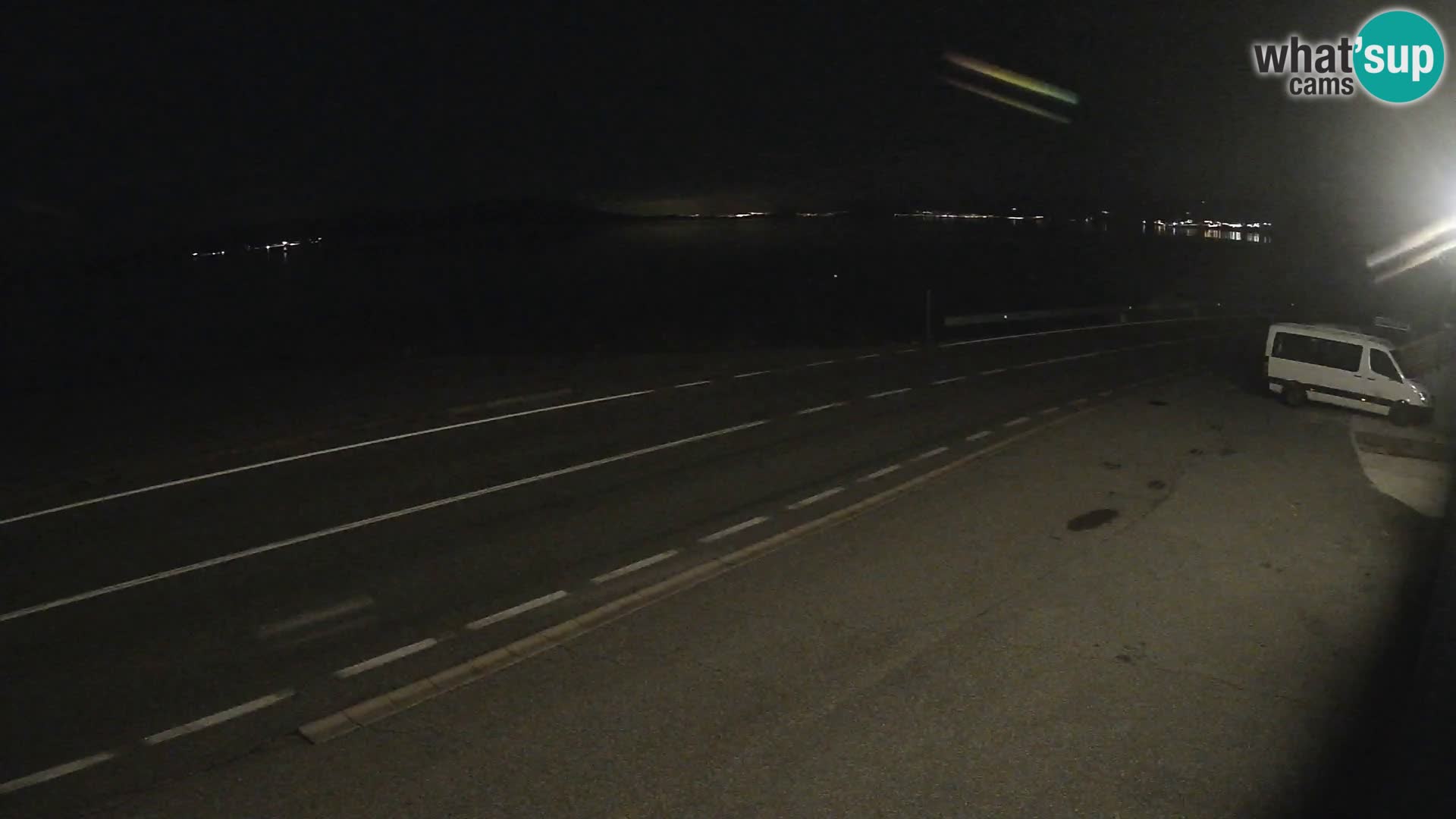 Webcam statale Adriatica D8 vicino SEGNA – Panorama su VEGLIA