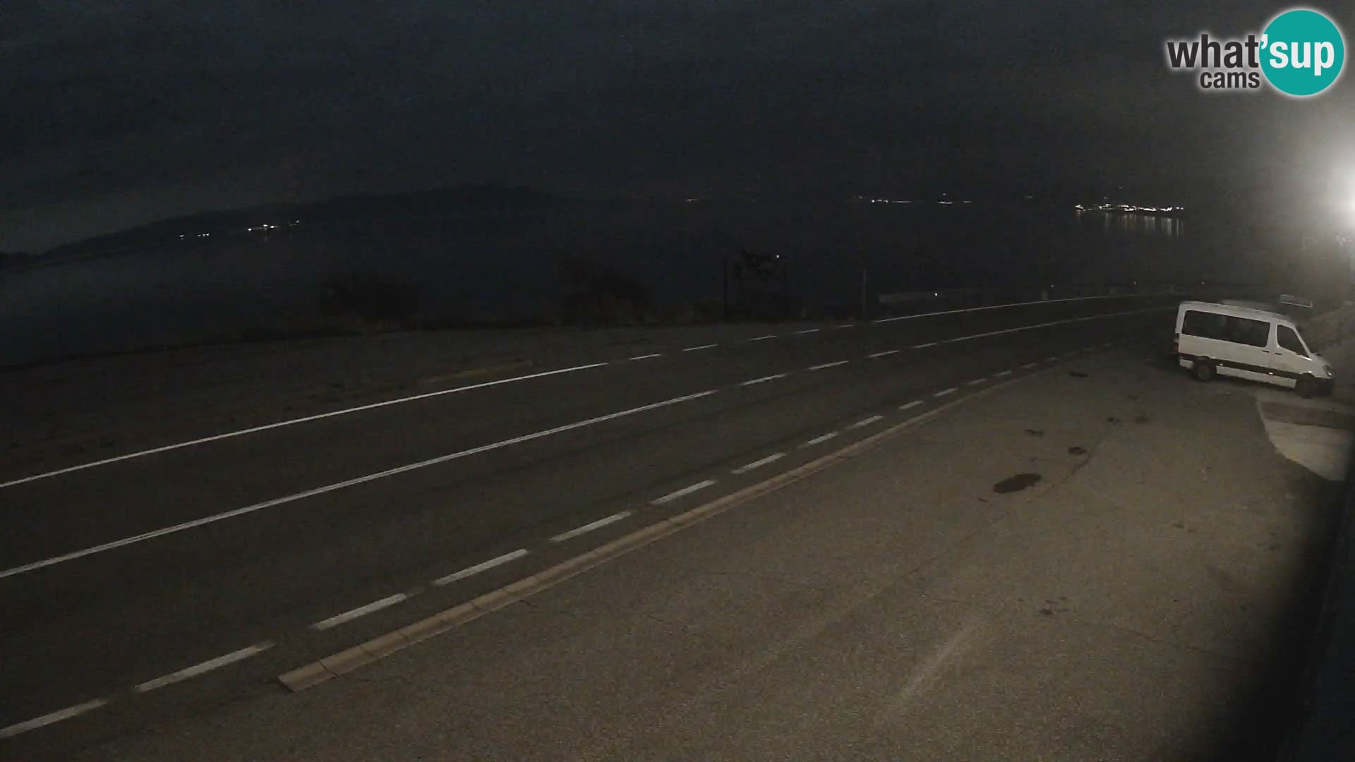 Webcam statale Adriatica D8 vicino SEGNA – Panorama su VEGLIA