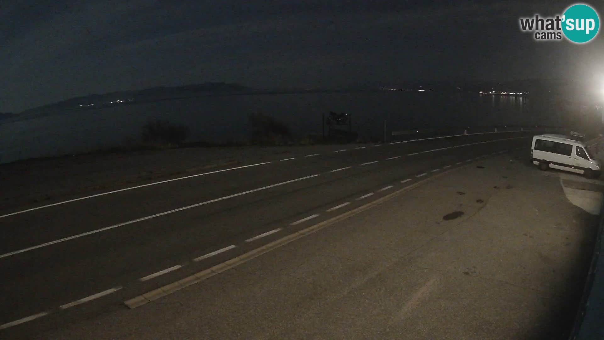 Web kamera Jadranska Magistrala kod SENJa – pogled na KRK