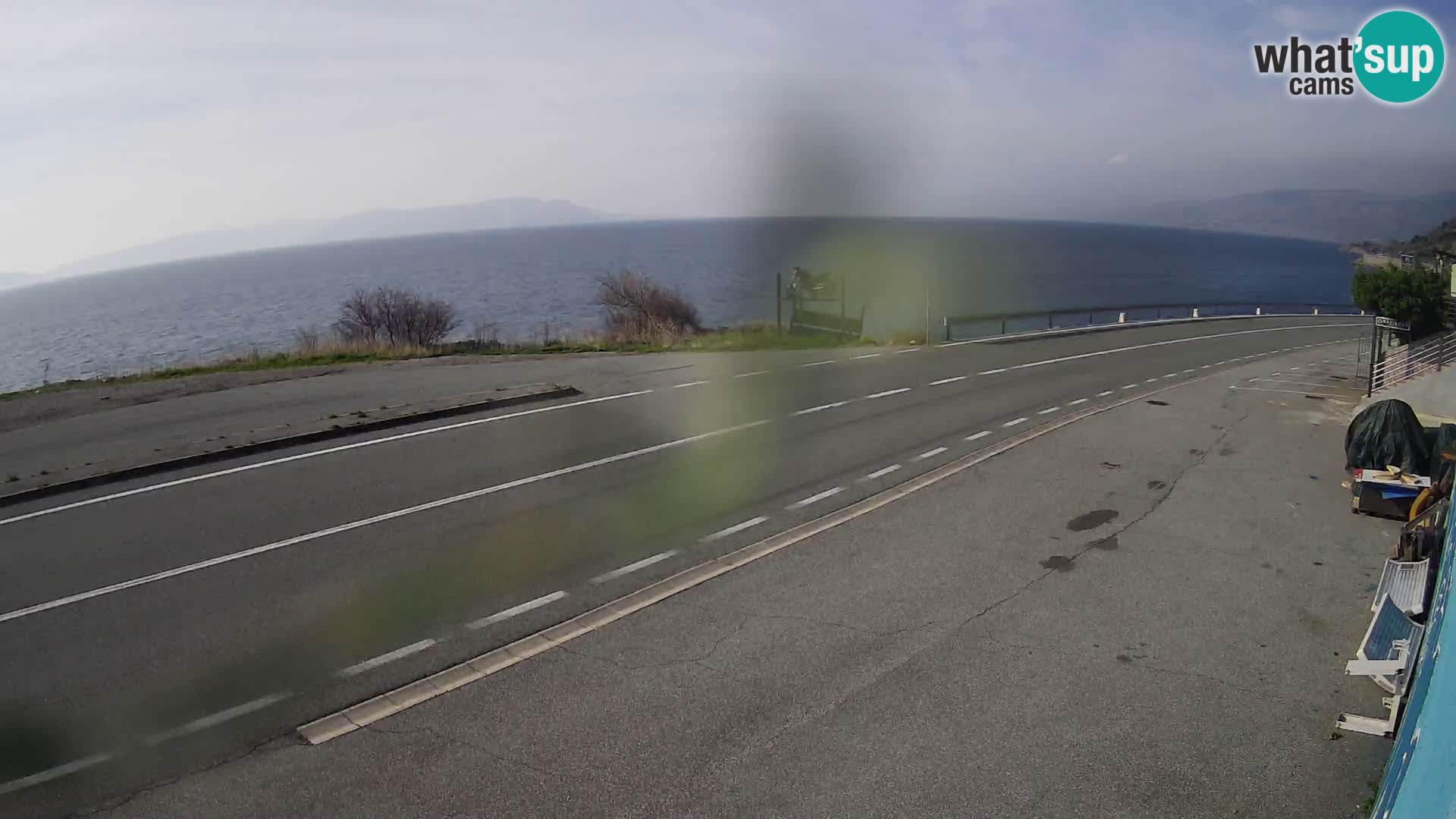 Web kamera Jadranska Magistrala kod SENJa – pogled na KRK