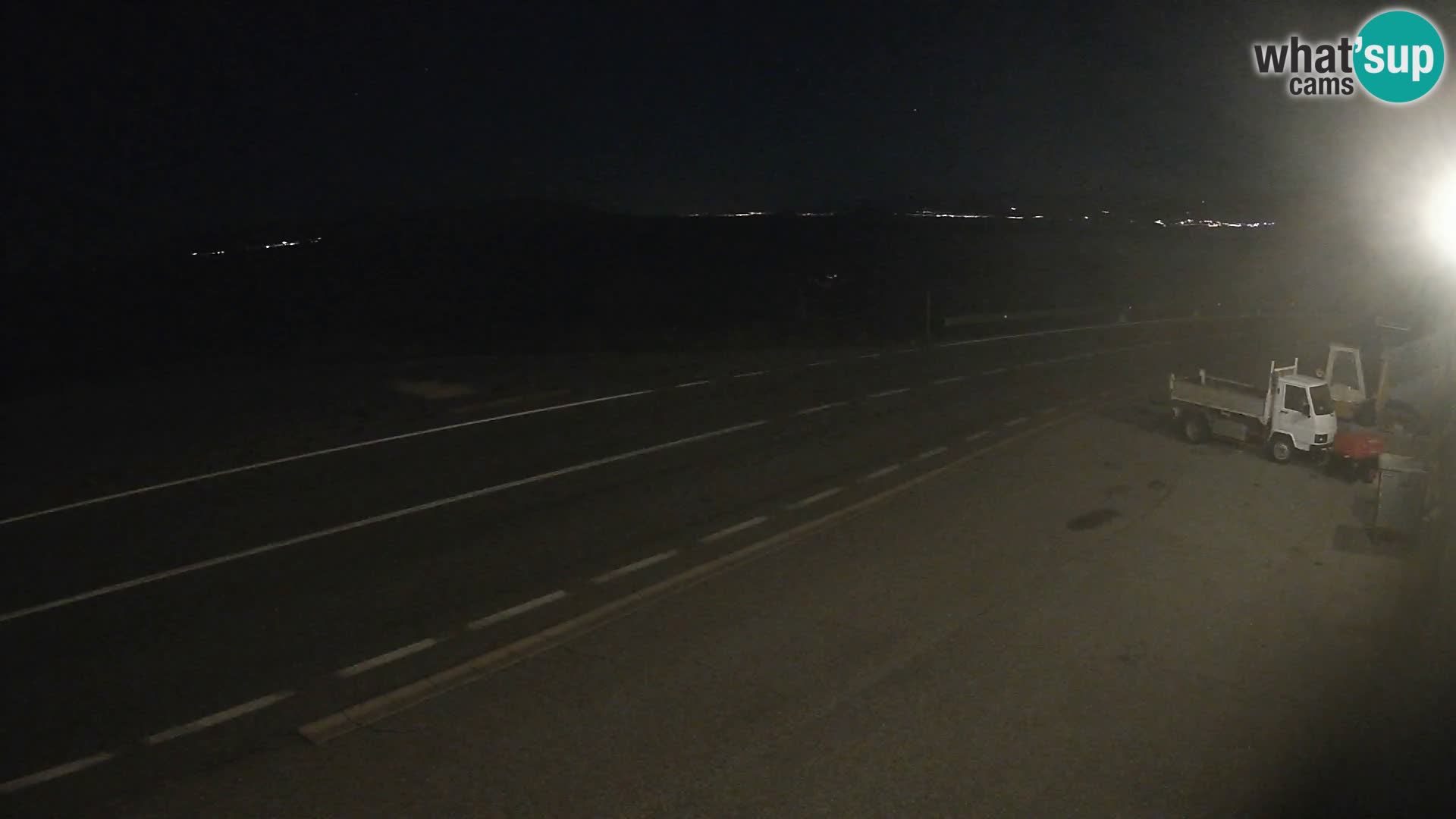 Webcam statale Adriatica D8 vicino SEGNA – Panorama su VEGLIA