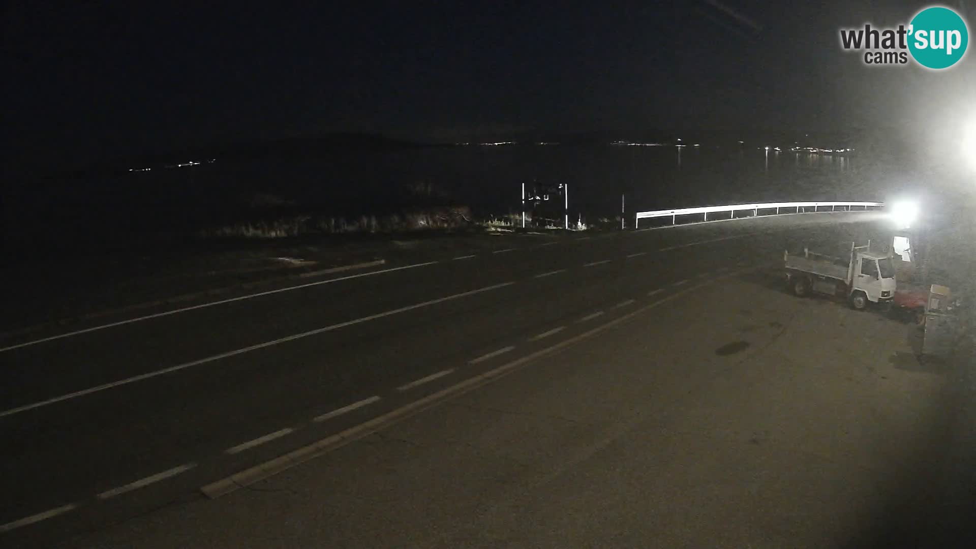 Web kamera Jadranska Magistrala kod SENJa – pogled na KRK