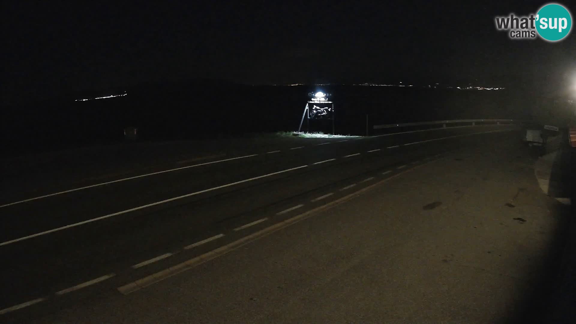 Web kamera Jadranska Magistrala kod SENJa – pogled na KRK