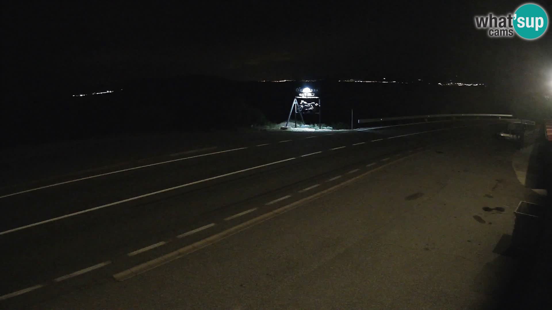 Web kamera Jadranska Magistrala kod SENJa – pogled na KRK