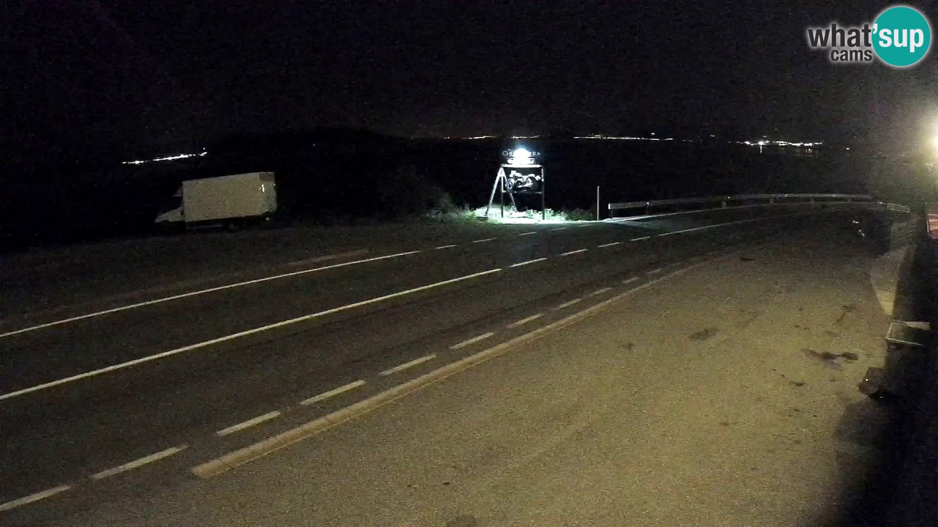 Web kamera Jadranska Magistrala kod SENJa – pogled na KRK