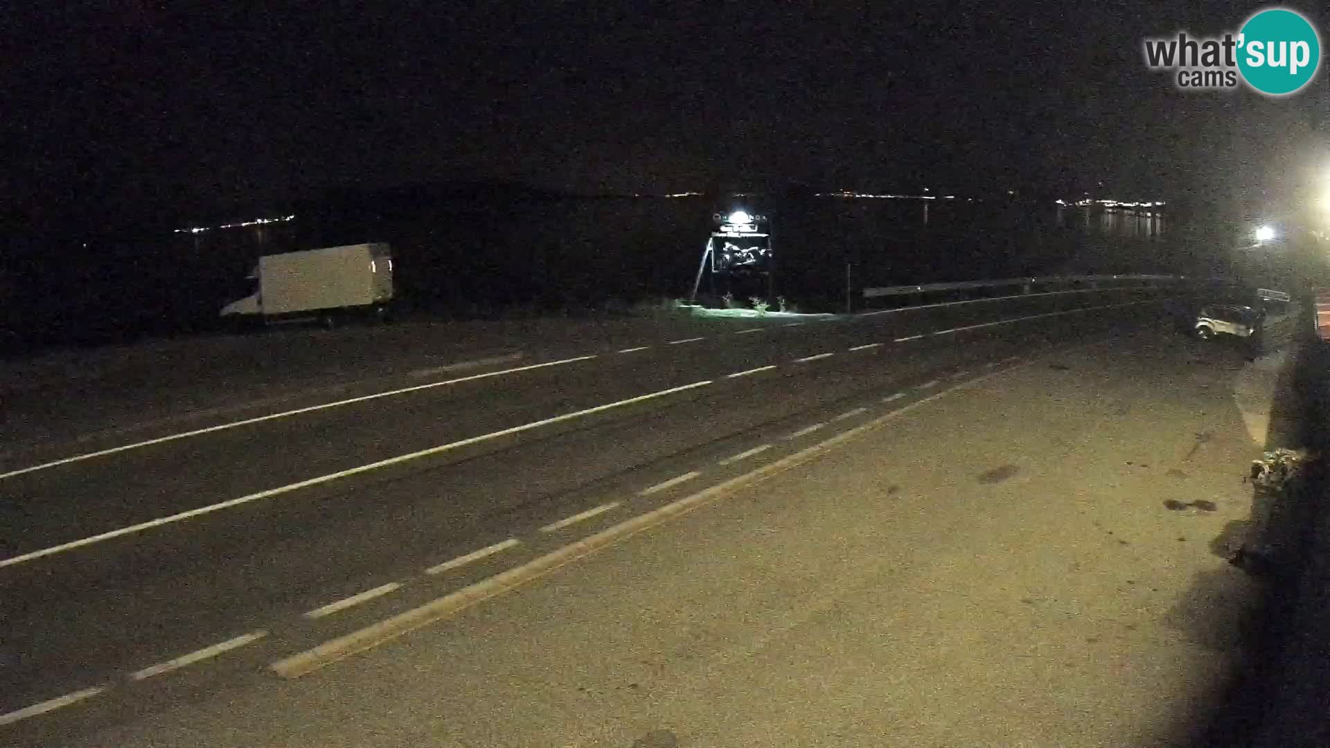 Web kamera Jadranska Magistrala kod SENJa – pogled na KRK