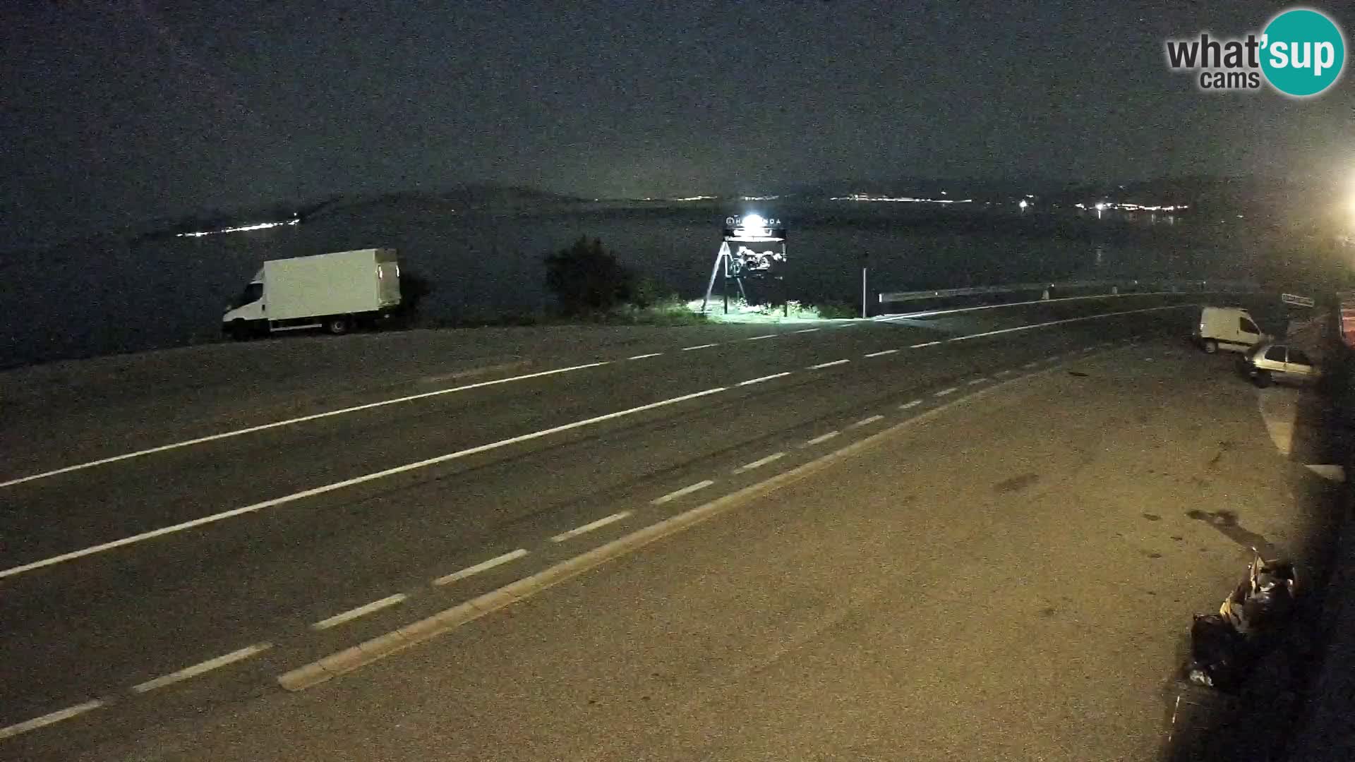 Web kamera Jadranska Magistrala kod SENJa – pogled na KRK