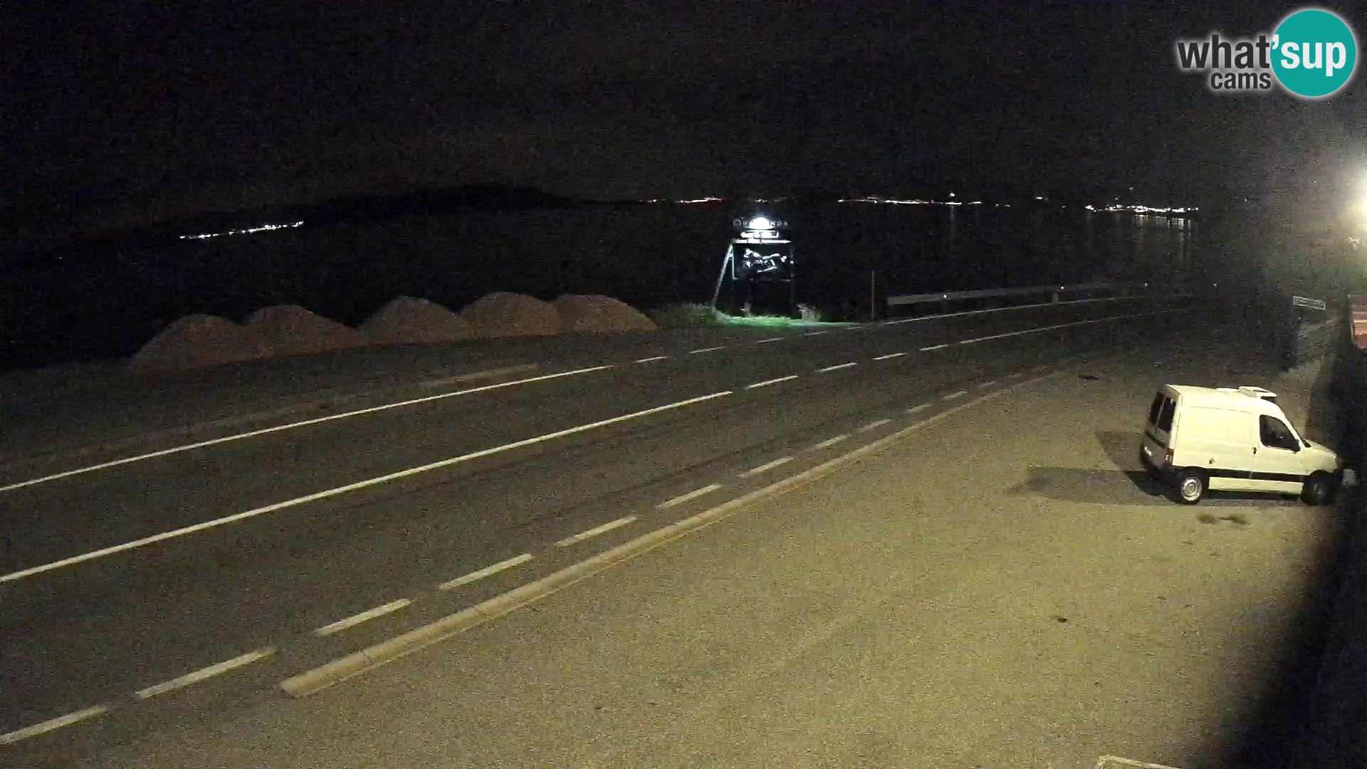 Web kamera Jadranska Magistrala kod SENJa – pogled na KRK