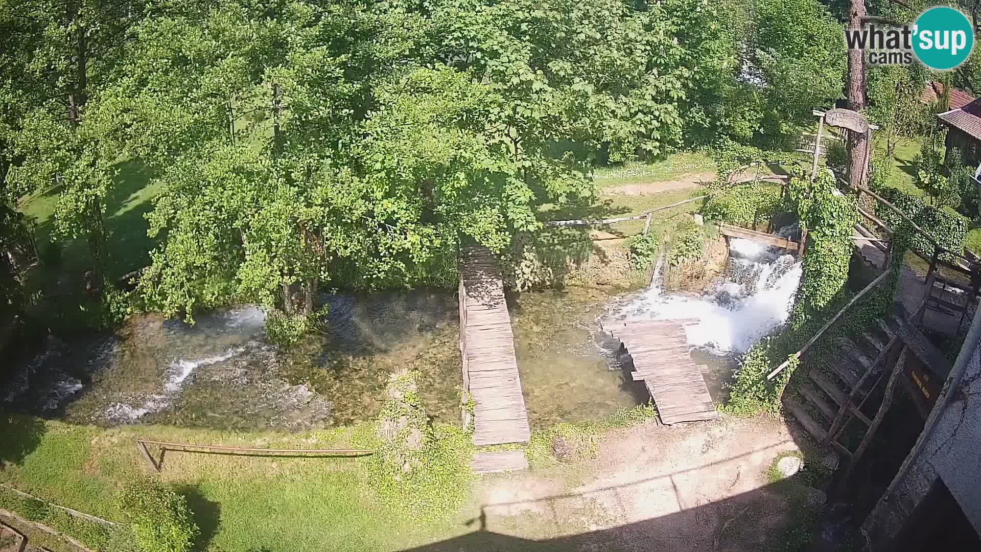 Lacs sur la rivière Slunjčica dans Rastoke
