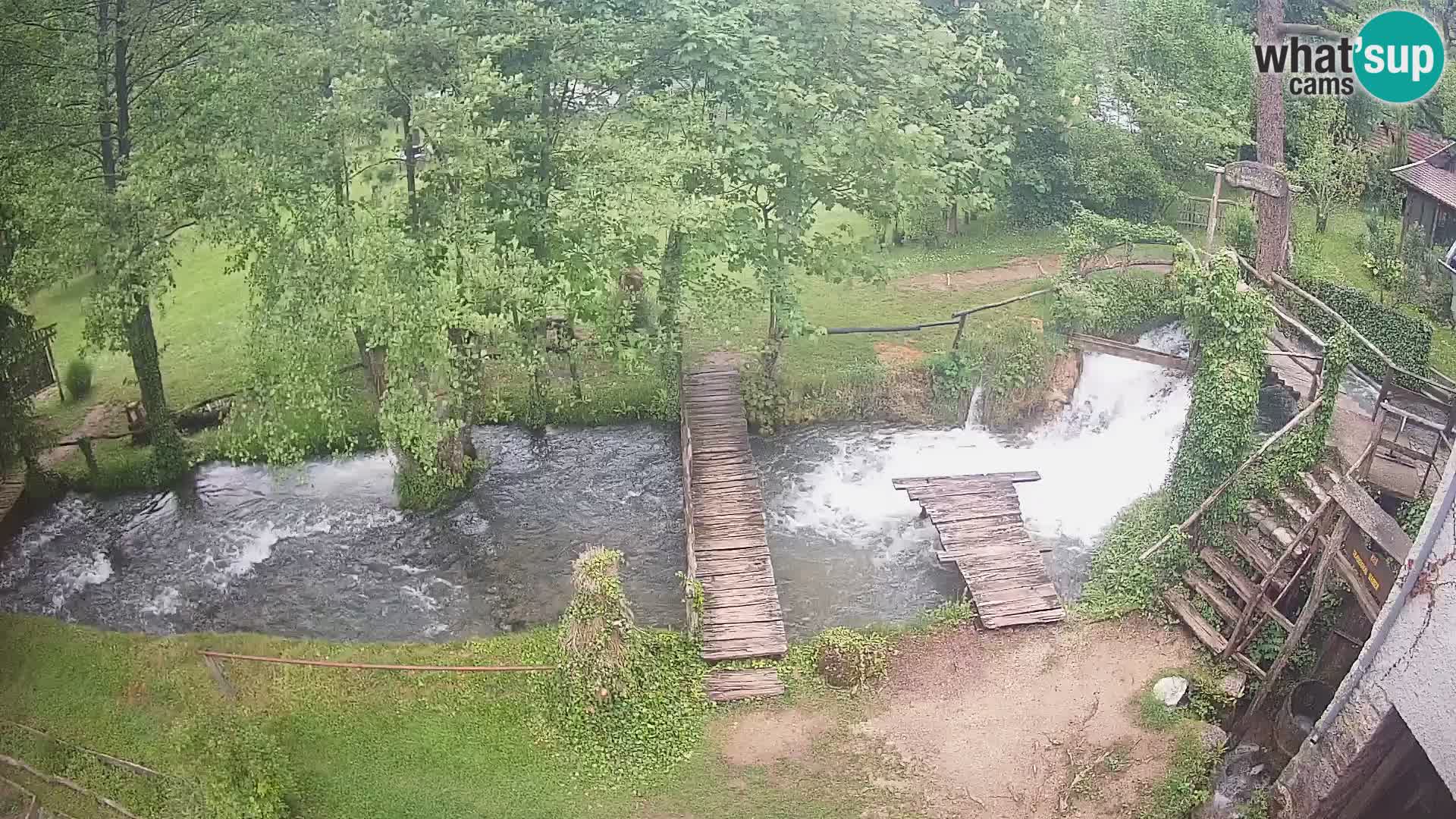 Lacs sur la rivière Slunjčica dans Rastoke