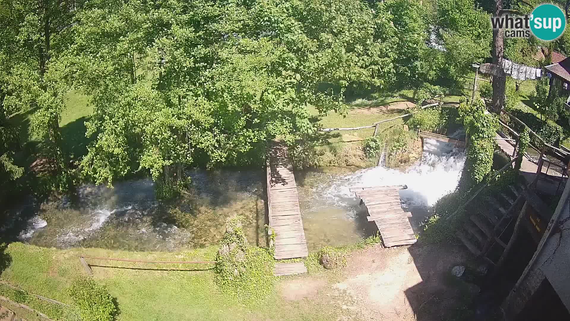 Laghi sul fiume Slunjčica a Rastoke