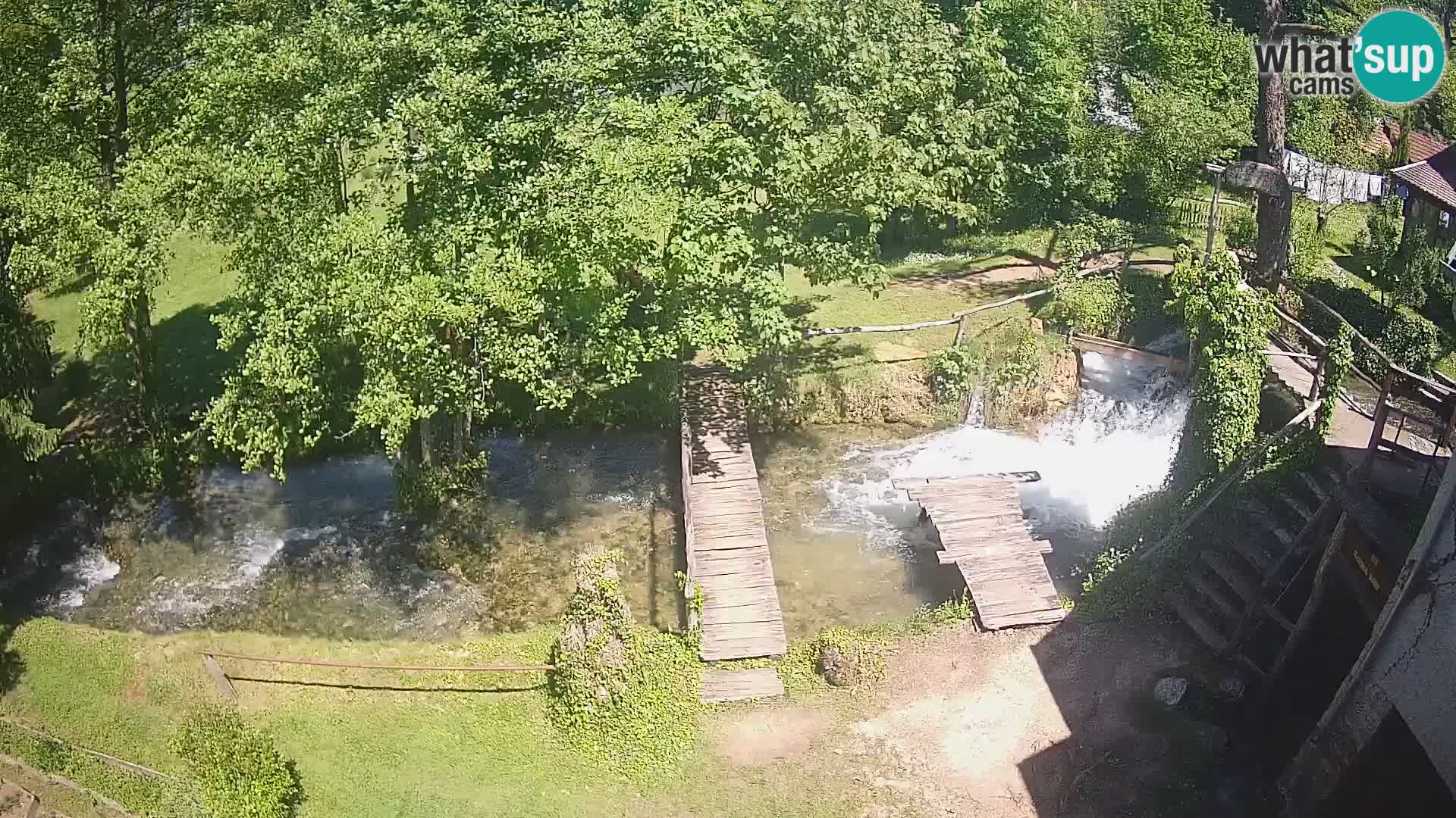 Lacs sur la rivière Slunjčica dans Rastoke