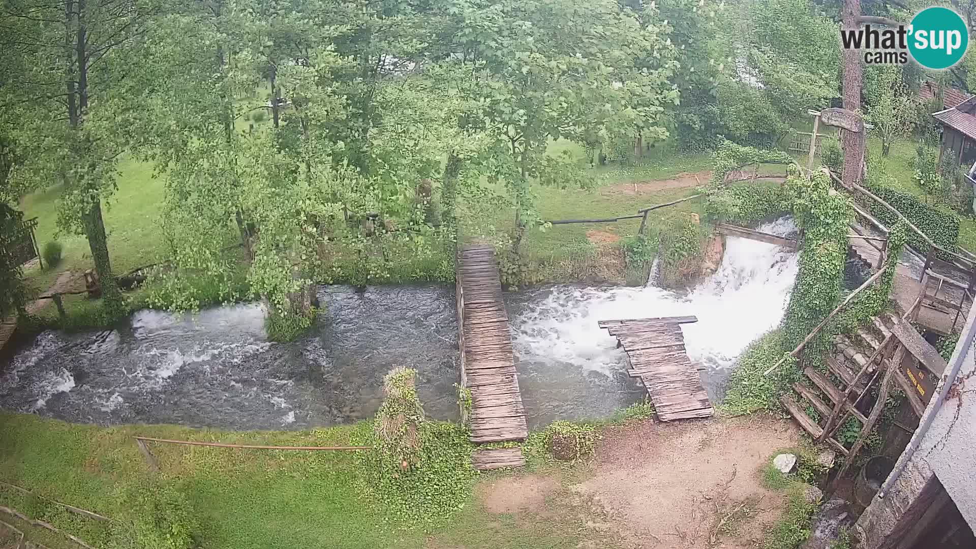 Lakes on the river Slunjčica in Rastoke
