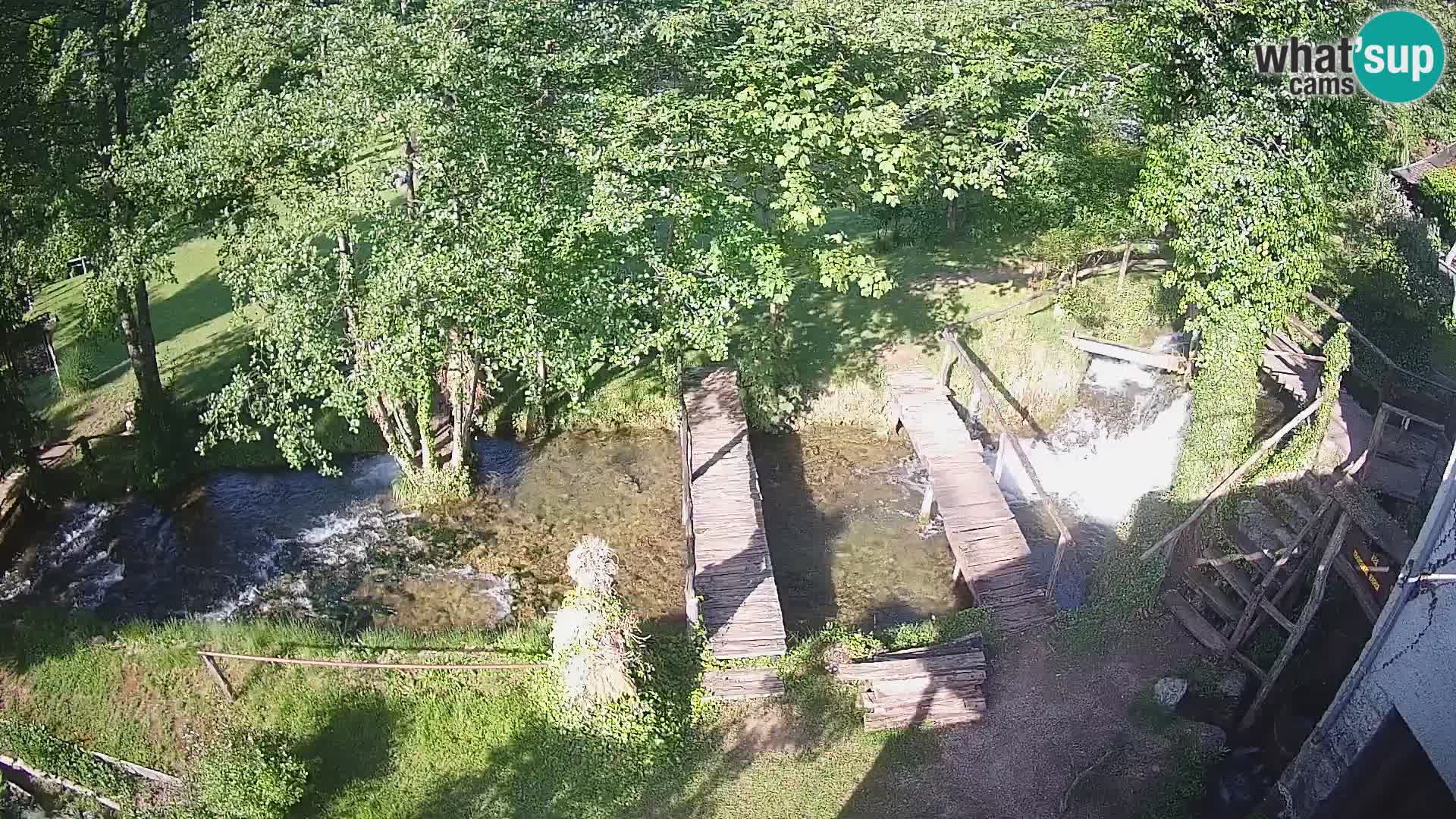 Jezera na rijeci Slunjčica u Rastokama